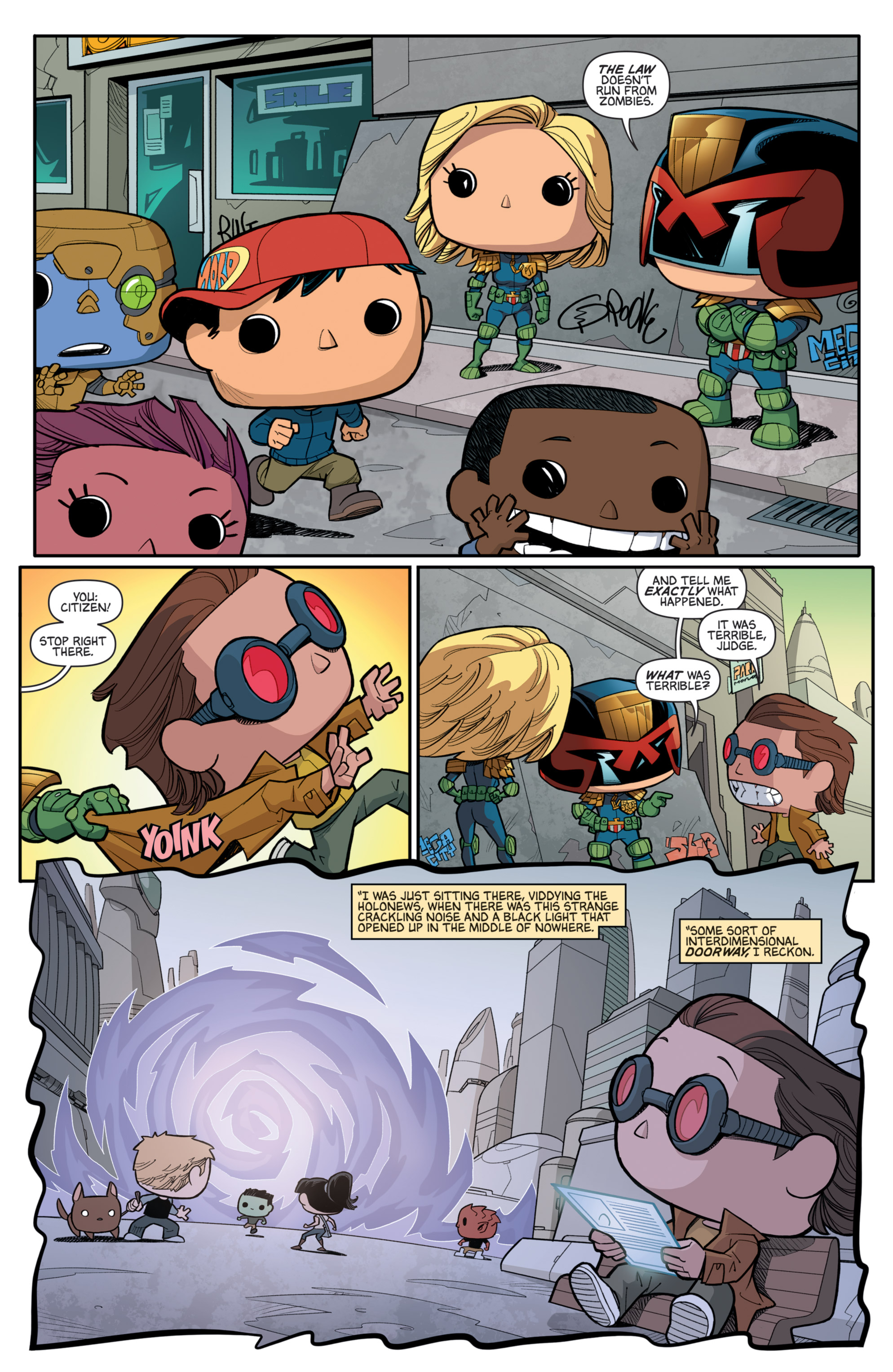 Judge Dredd Funko Universe (2017) issue 1 - Page 20