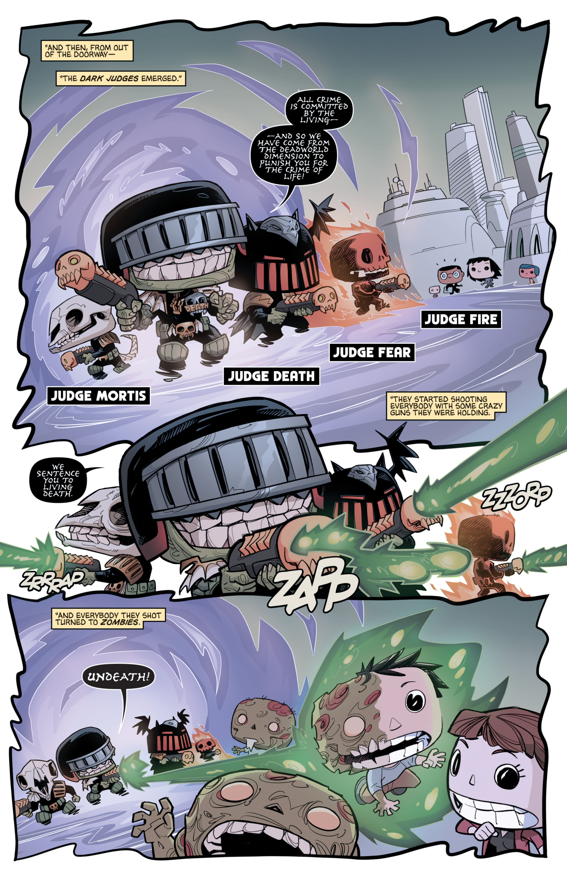 Judge Dredd Funko Universe (2017) issue 1 - Page 21