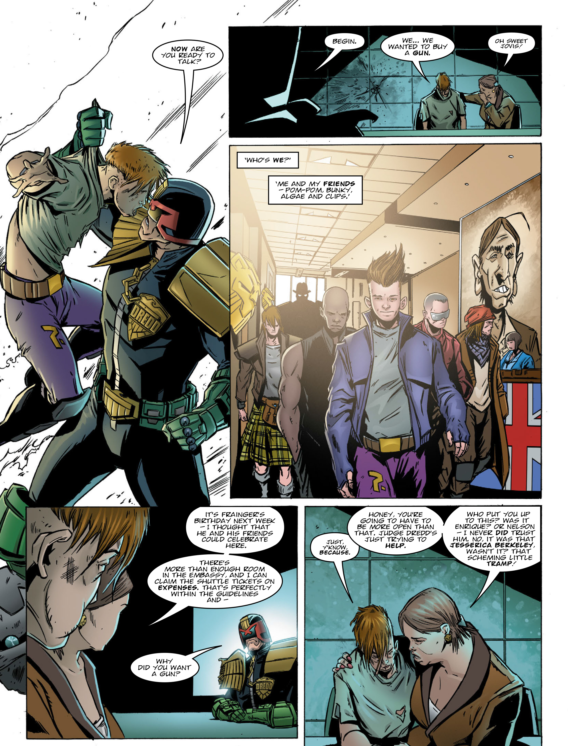 Judge Dredd Megazine (2003-) issue 380 - Page 9