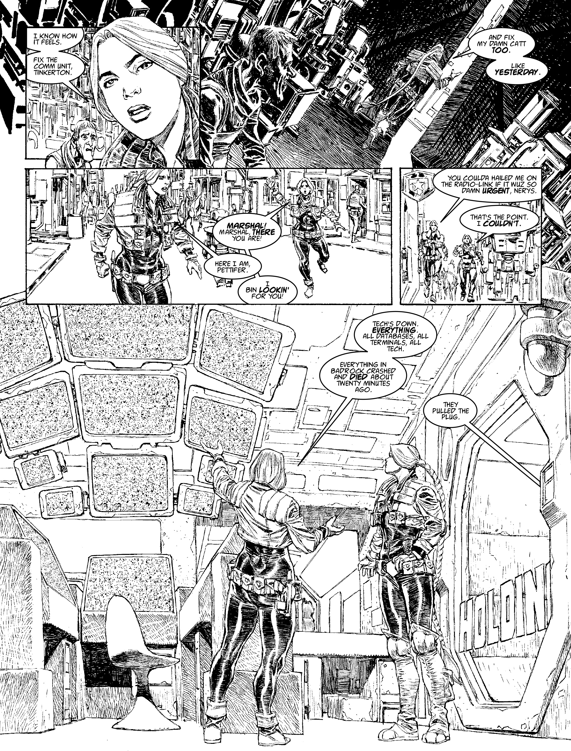 Judge Dredd Megazine (2003-) issue 380 - Page 56