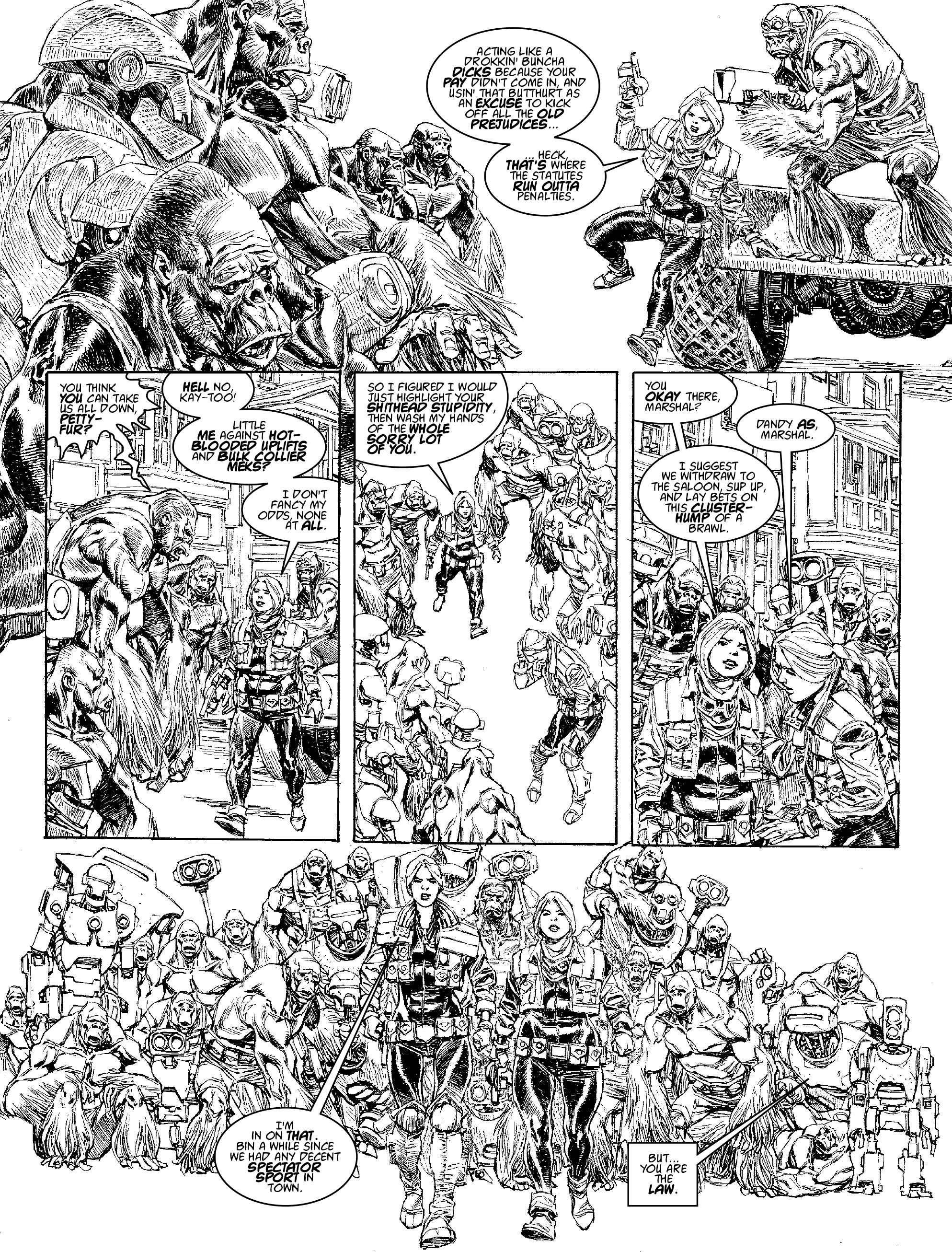 Judge Dredd Megazine (2003-) issue 381 - Page 55