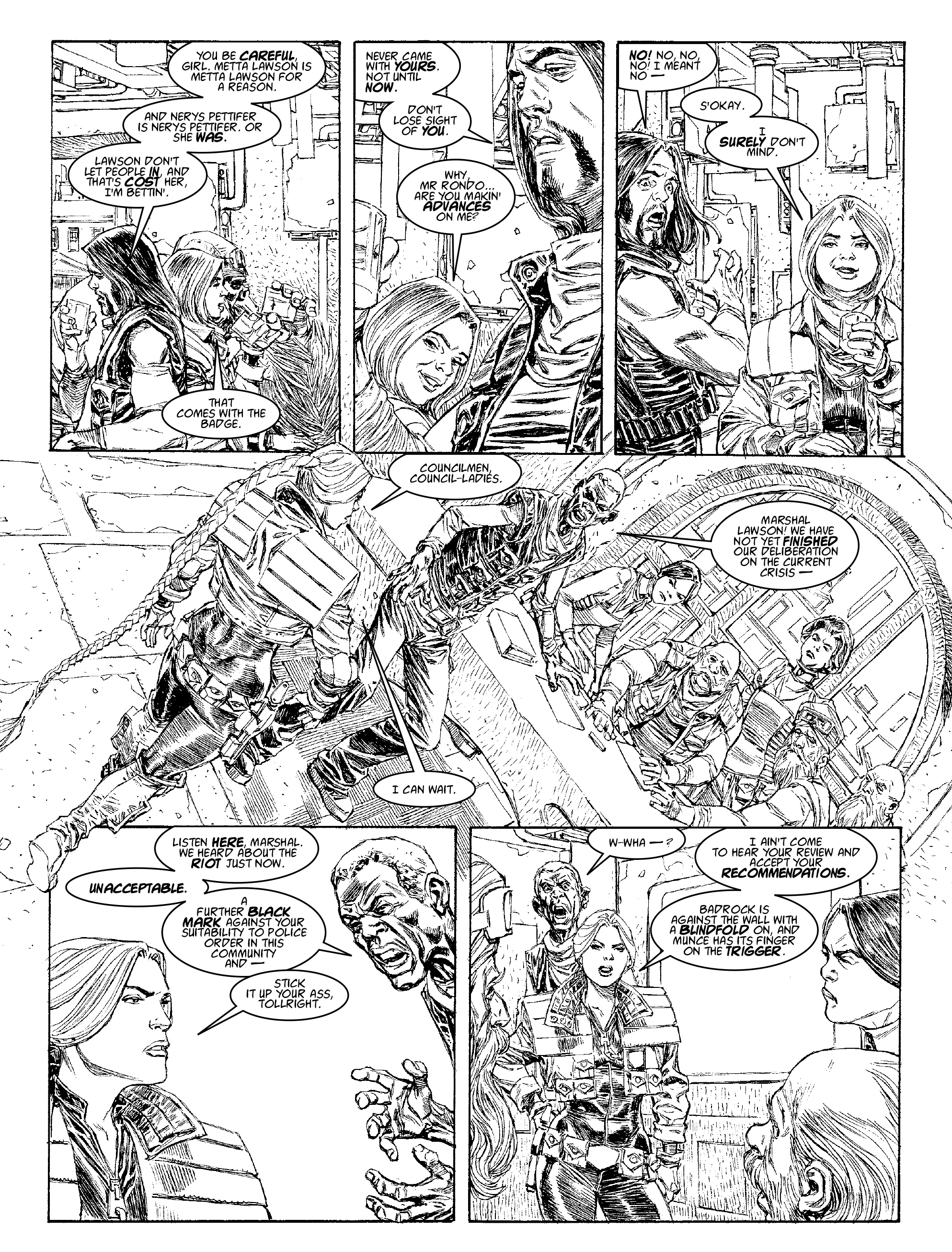 Judge Dredd Megazine (2003-) issue 381 - Page 58