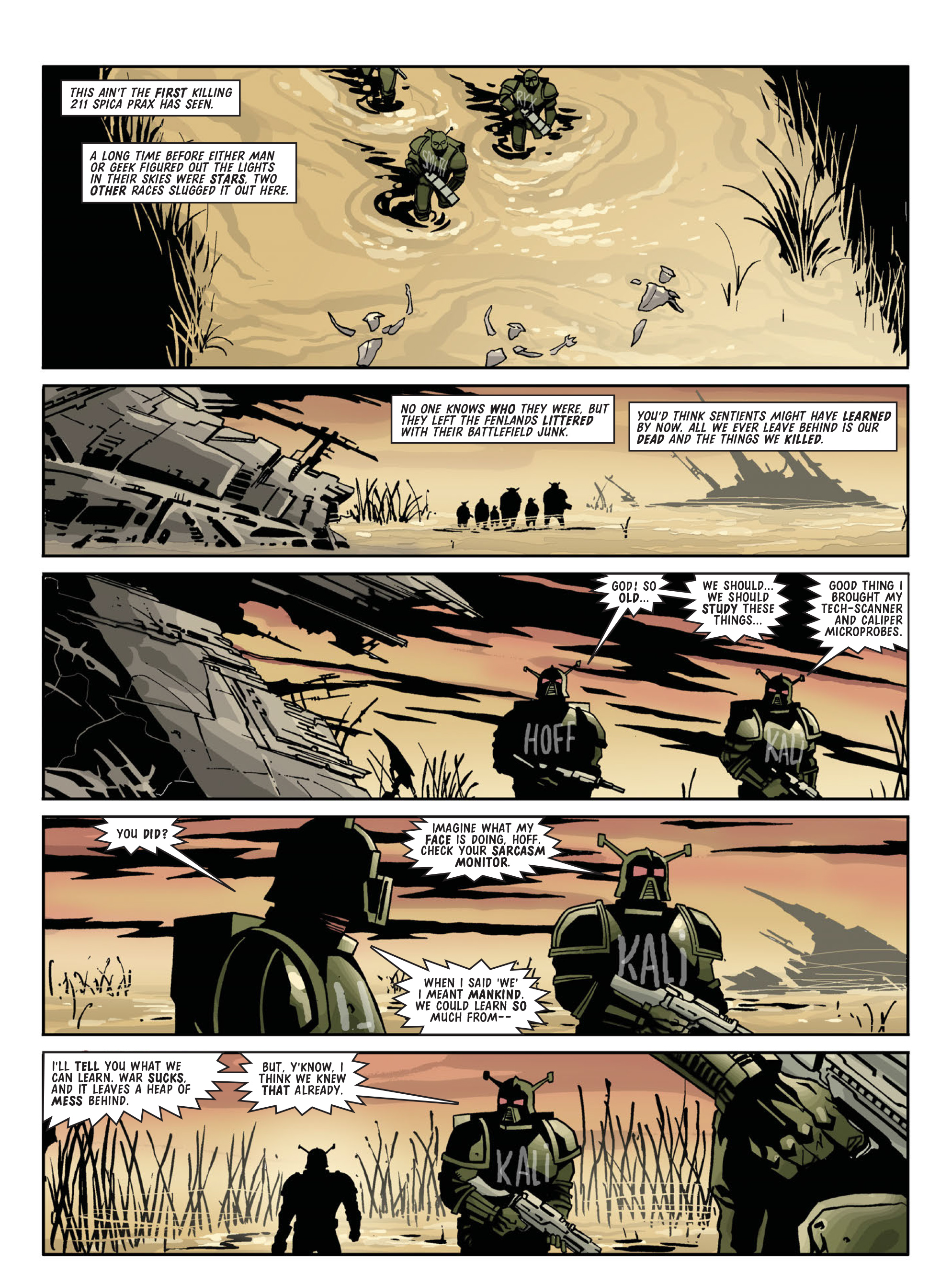 Judge Dredd Megazine (2003-) issue 381 - Page 95