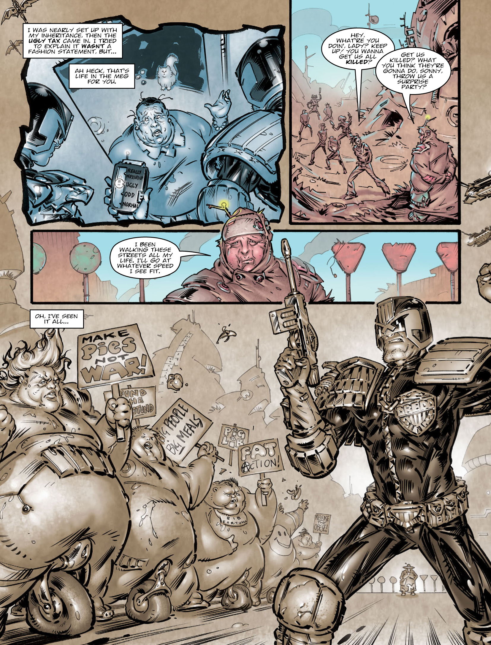 Judge Dredd Megazine (2003-) issue 382 - Page 8