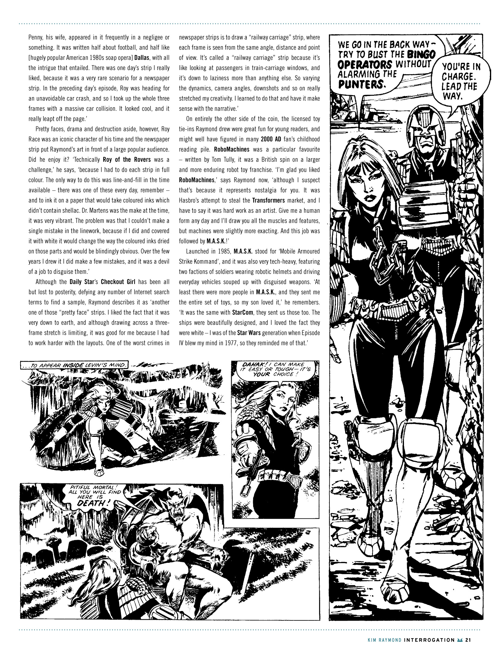 Judge Dredd Megazine (2003-) issue 382 - Page 21