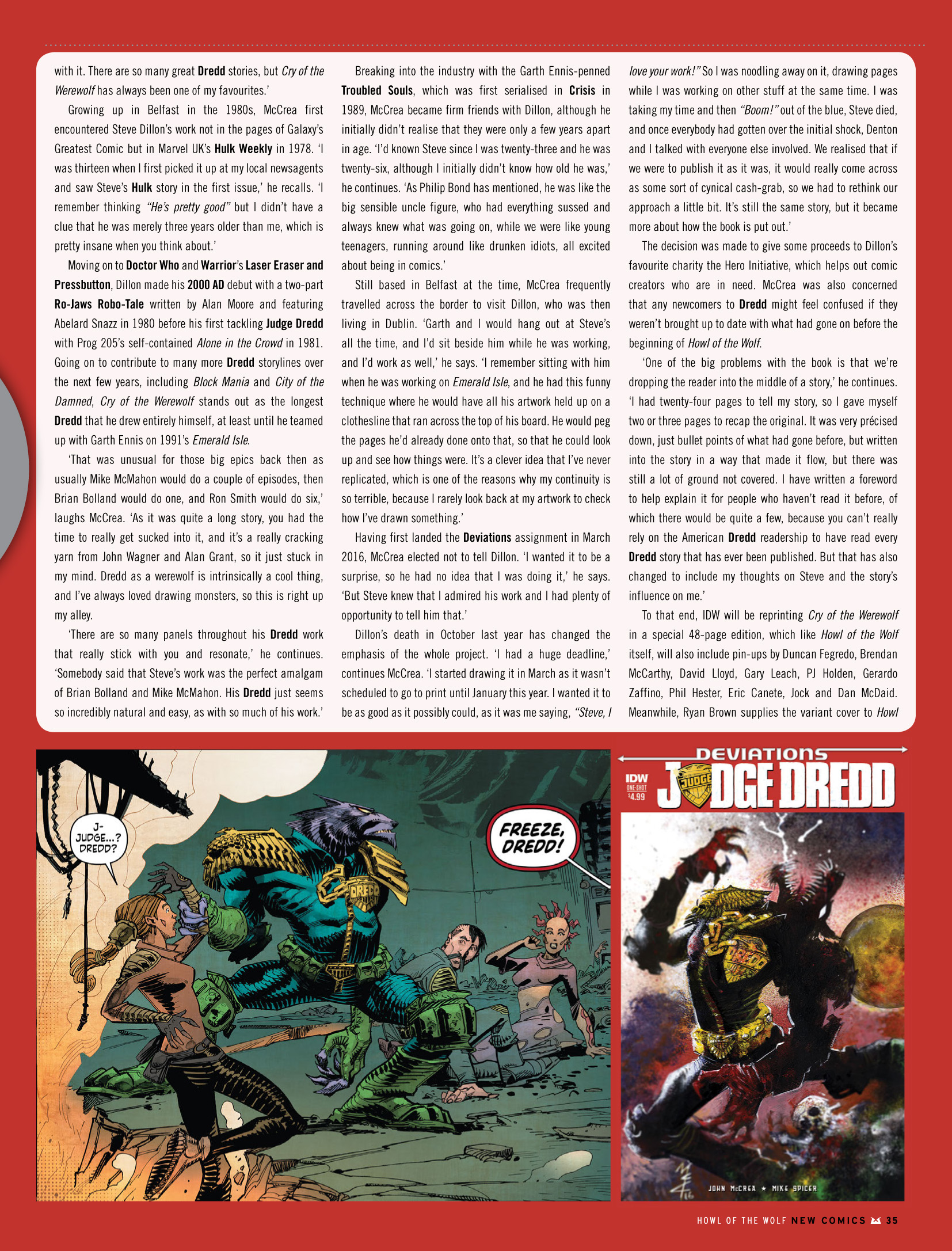 Judge Dredd Megazine (2003-) issue 382 - Page 35