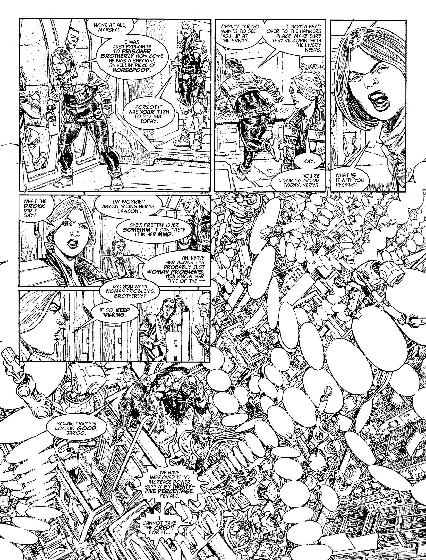 Judge Dredd Megazine (2003-) issue 382 - Page 57