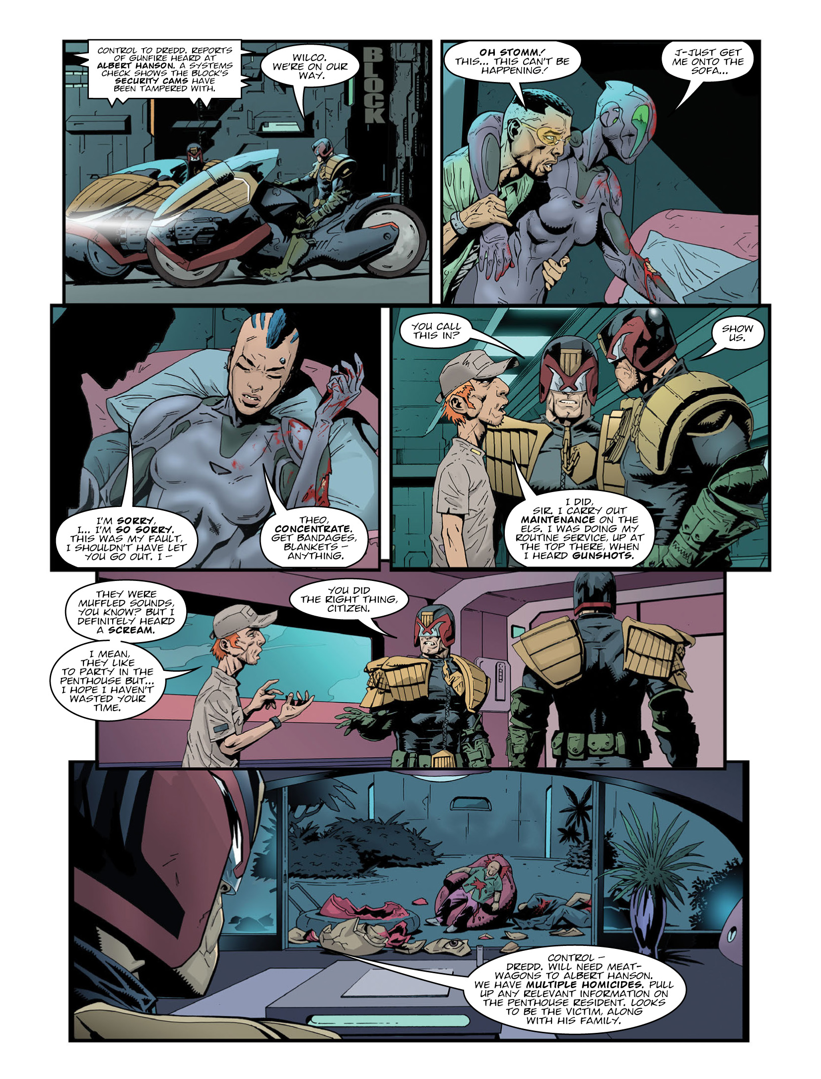 Judge Dredd Megazine (2003-) issue 383 - Page 13