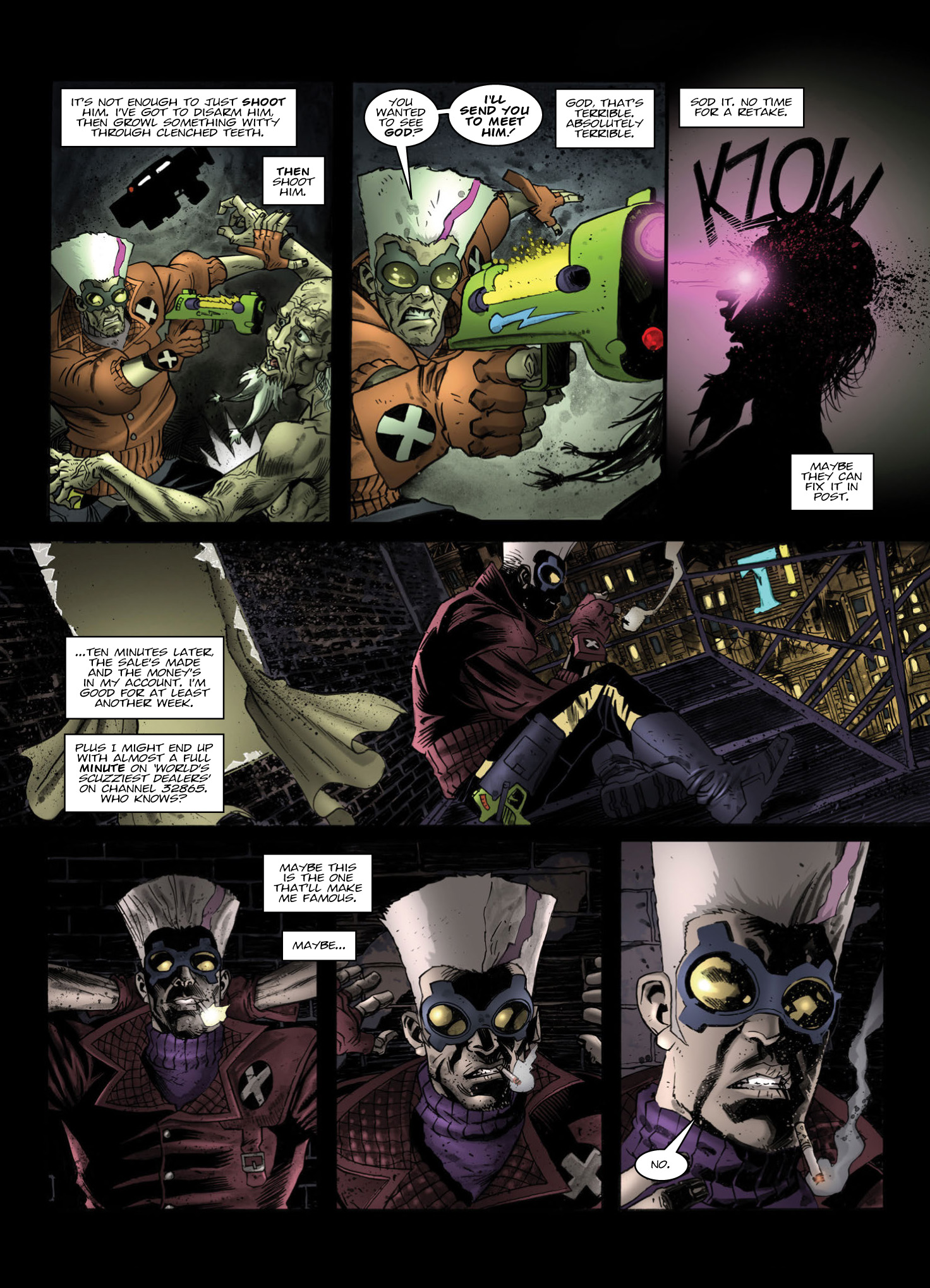 Judge Dredd Megazine (2003-) issue 383 - Page 71