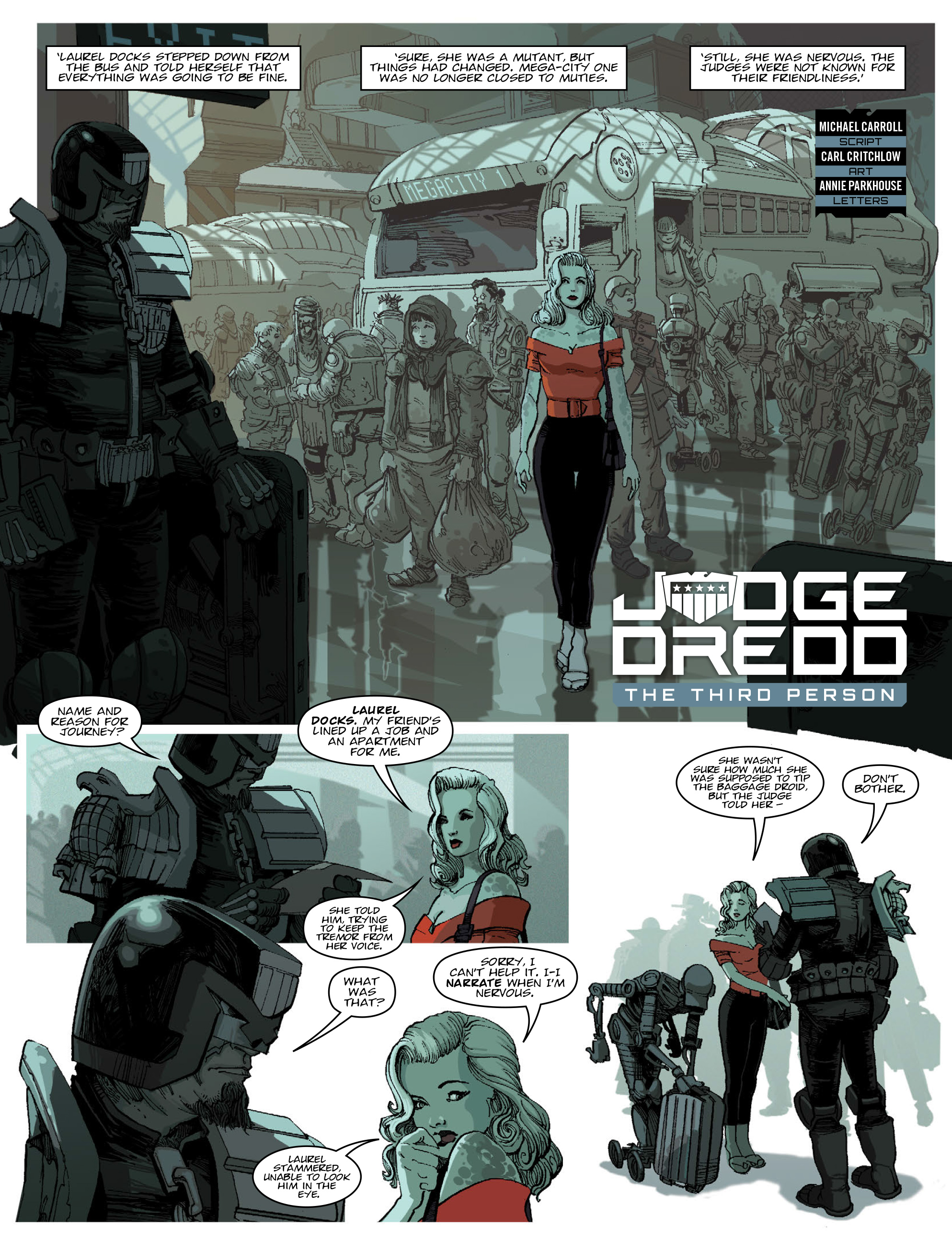 Judge Dredd Megazine (2003-) issue 385 - Page 5