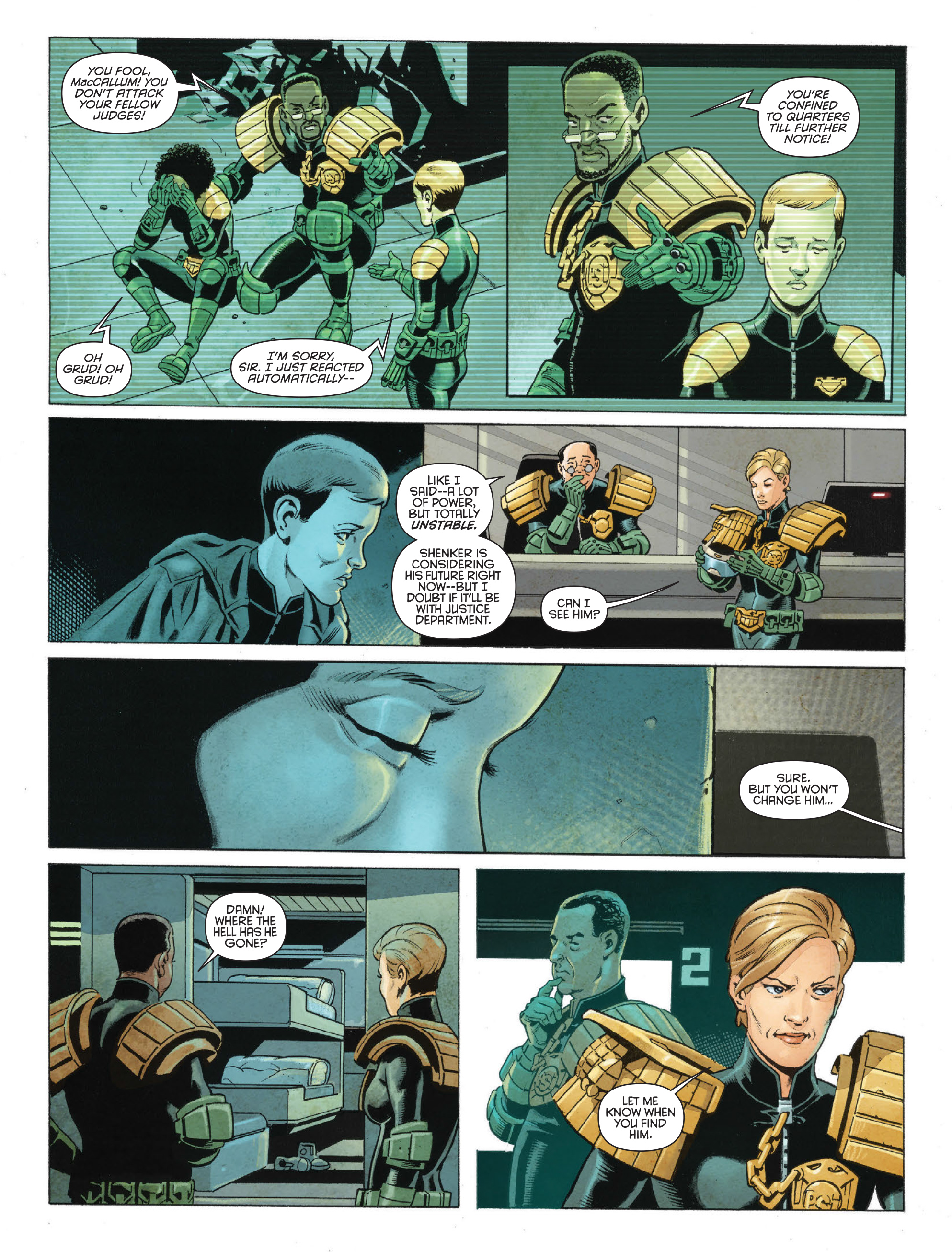 Judge Dredd Megazine (2003-) issue 385 - Page 47