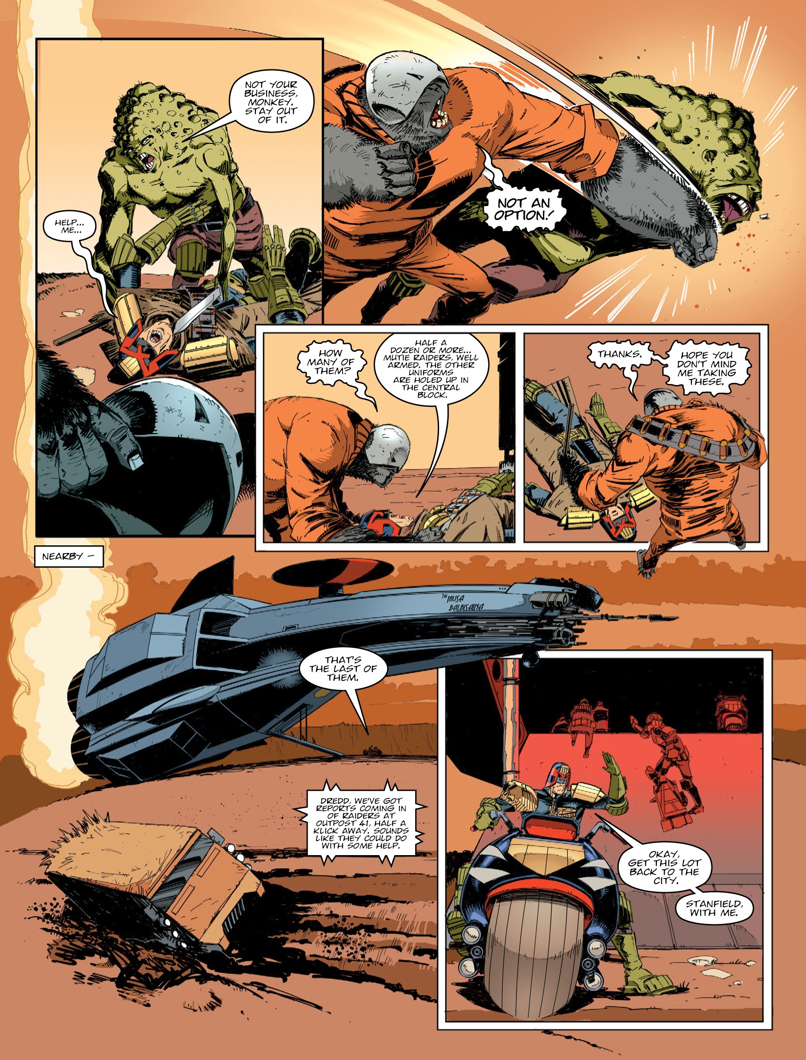 Judge Dredd Megazine (2003-) issue 386 - Page 7