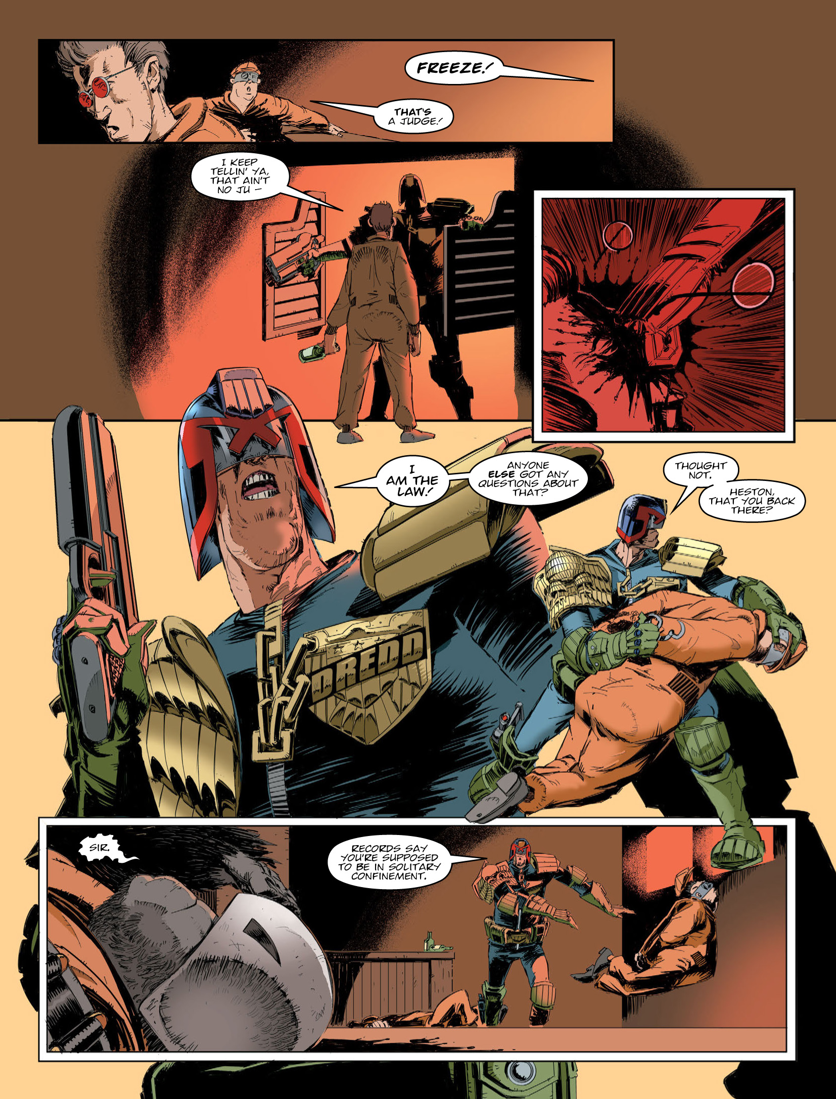 Judge Dredd Megazine (2003-) issue 386 - Page 13