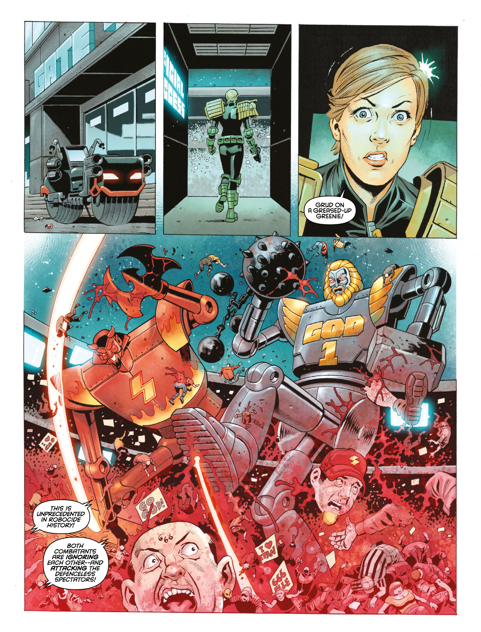 Judge Dredd Megazine (2003-) issue 386 - Page 18