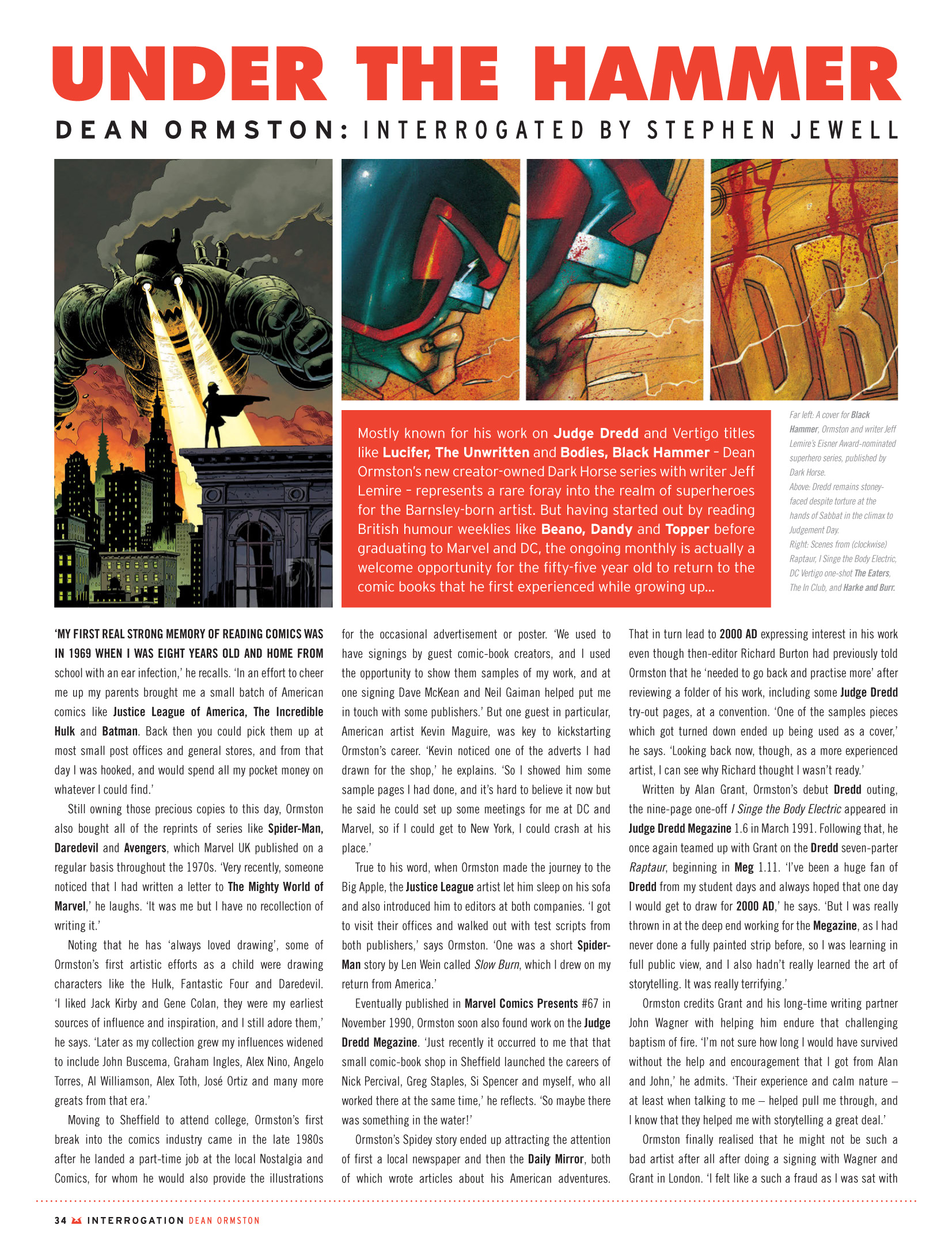 Judge Dredd Megazine (2003-) issue 386 - Page 34