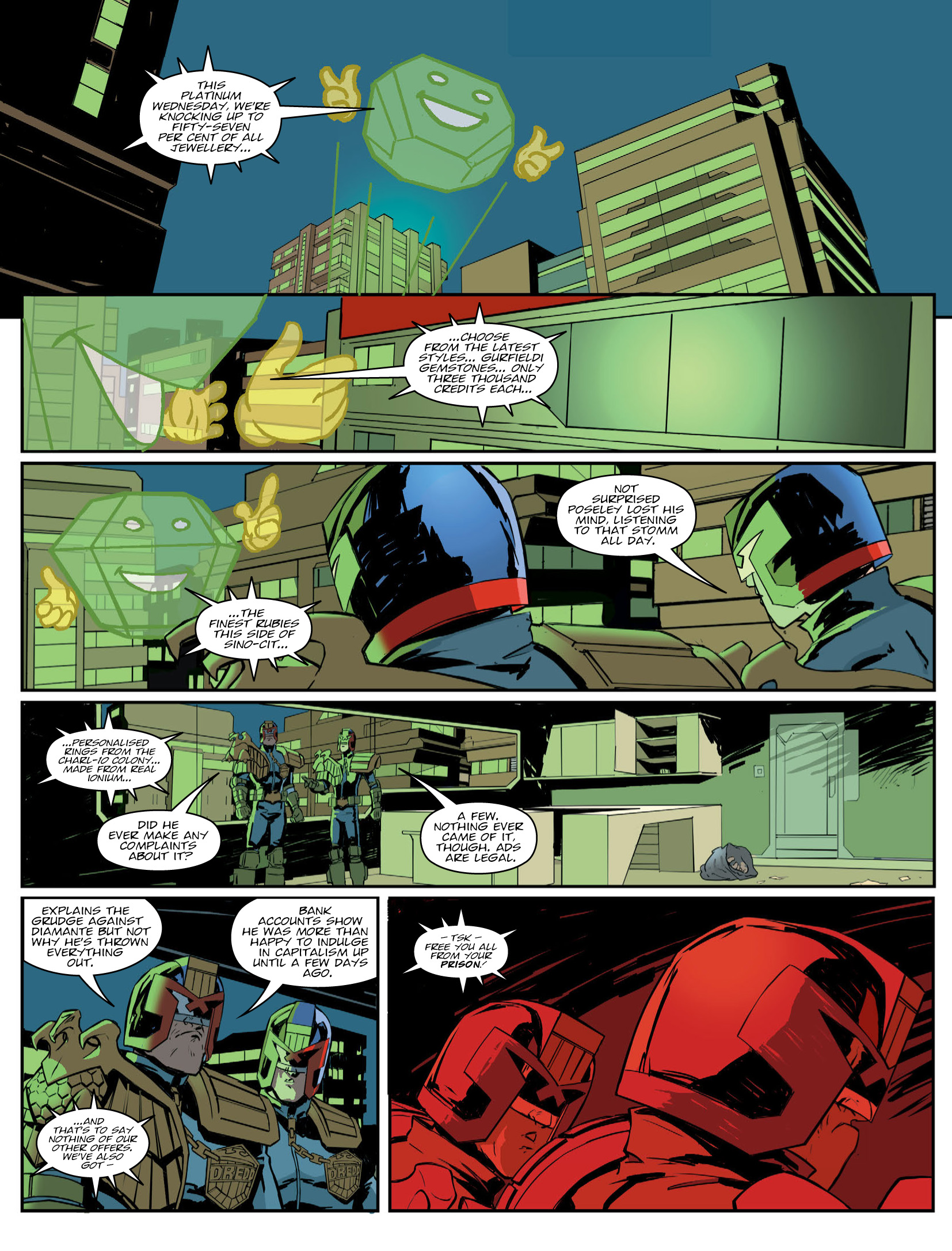 Judge Dredd Megazine (2003-) issue 387 - Page 6