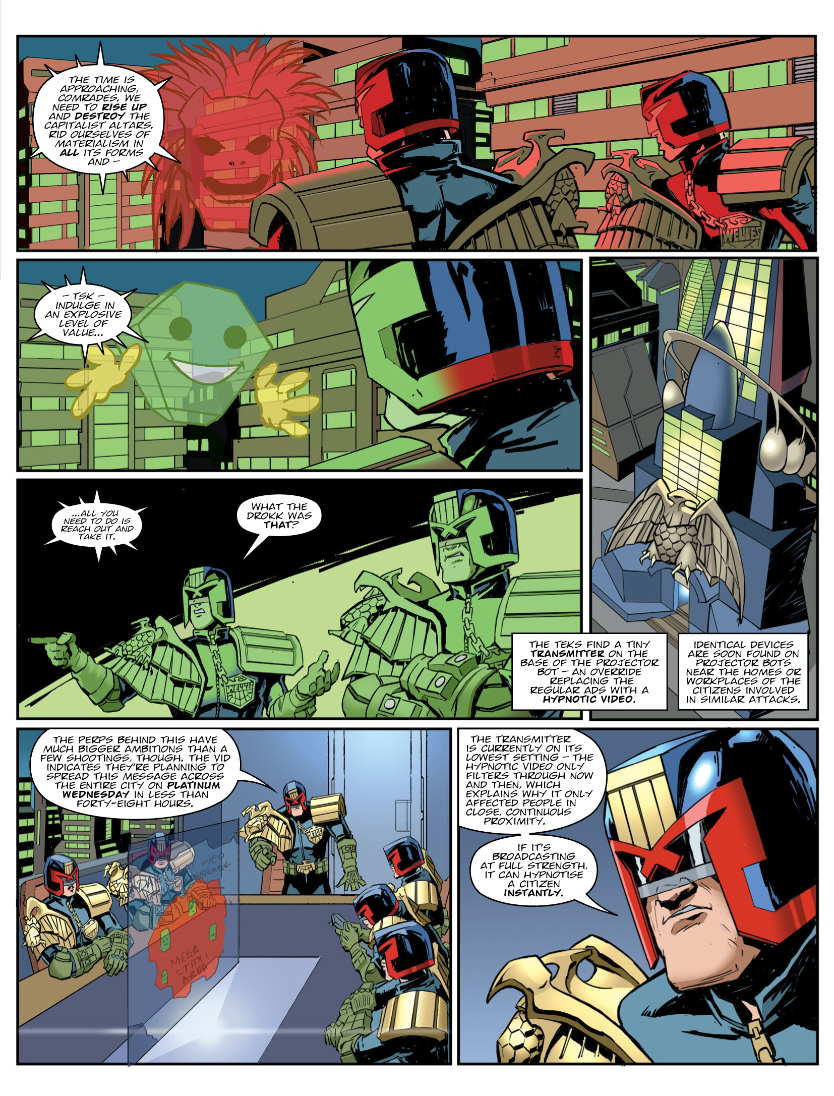 Judge Dredd Megazine (2003-) issue 387 - Page 7