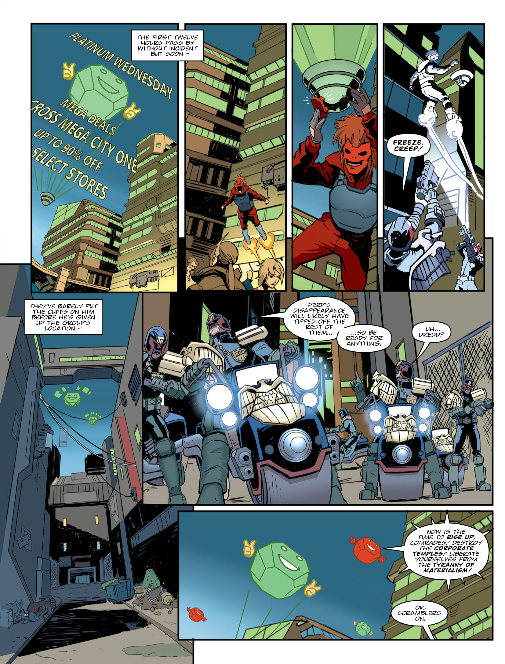 Judge Dredd Megazine (2003-) issue 387 - Page 9