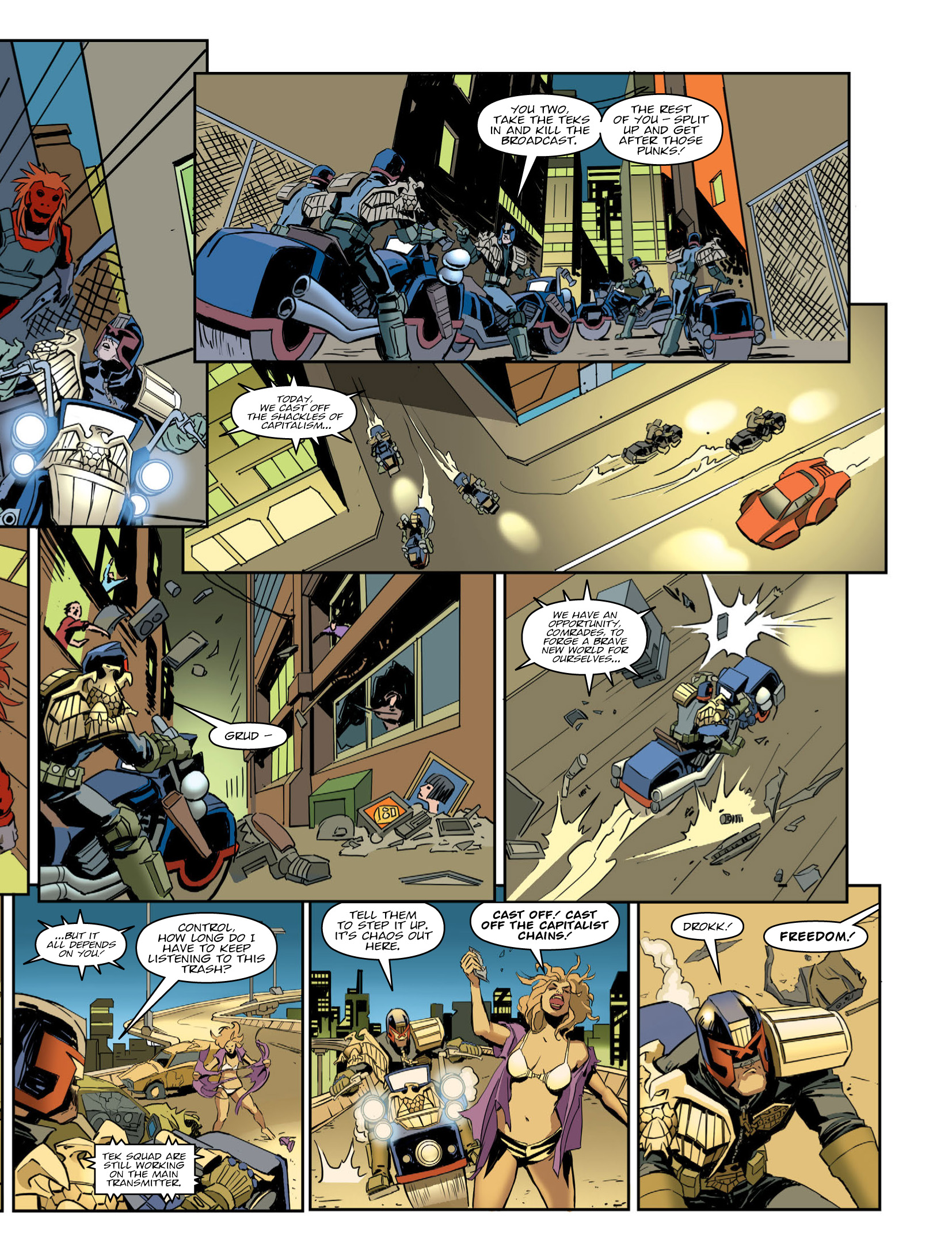 Judge Dredd Megazine (2003-) issue 387 - Page 11