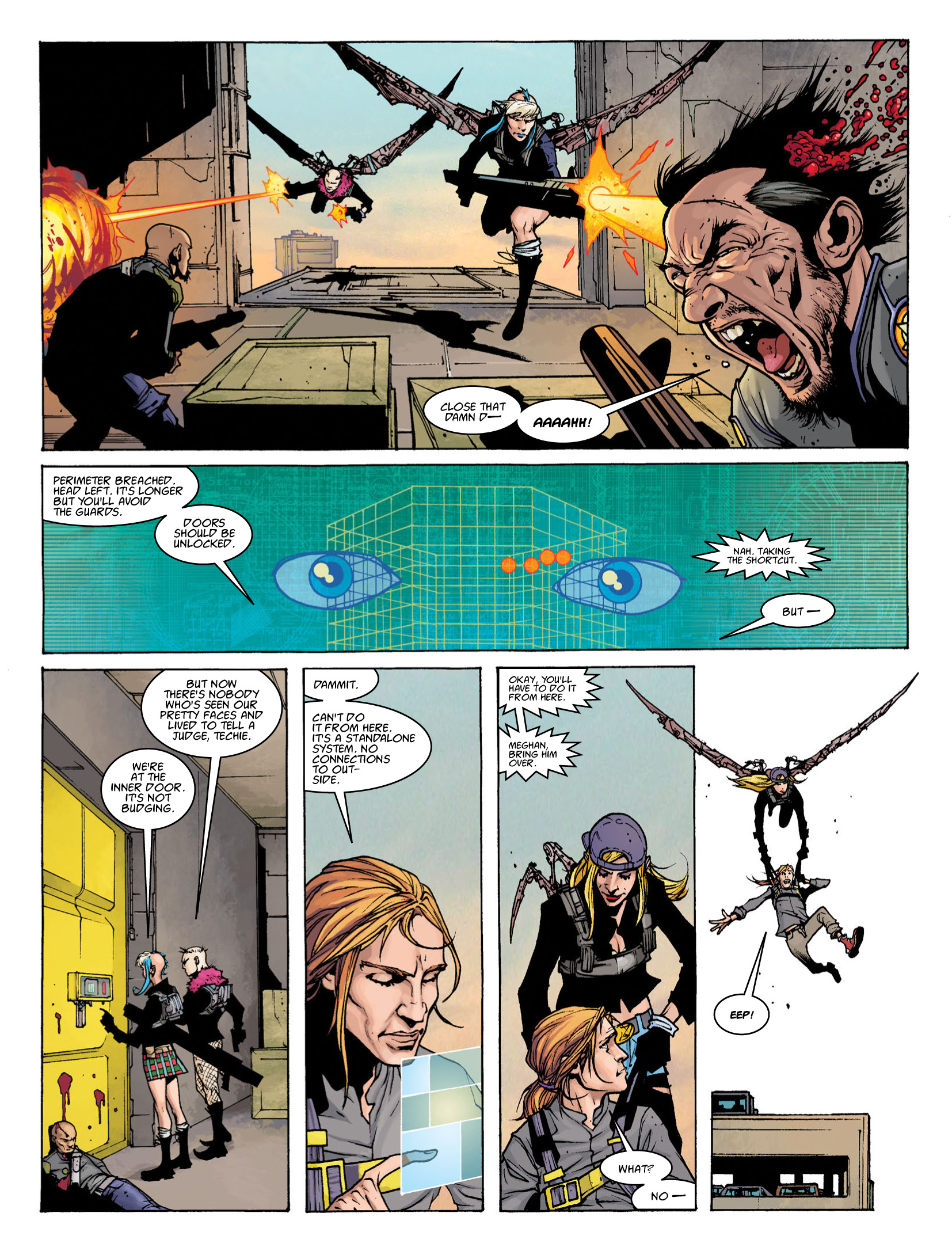 Judge Dredd Megazine (2003-) issue 387 - Page 45