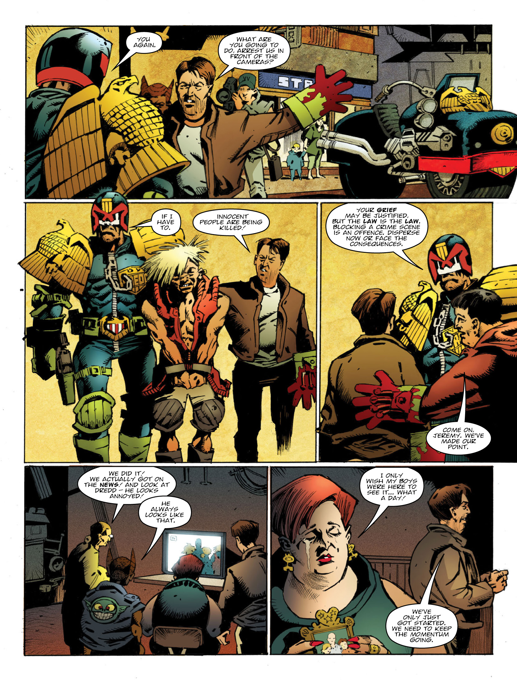 Judge Dredd Megazine (2003-) issue 388 - Page 9