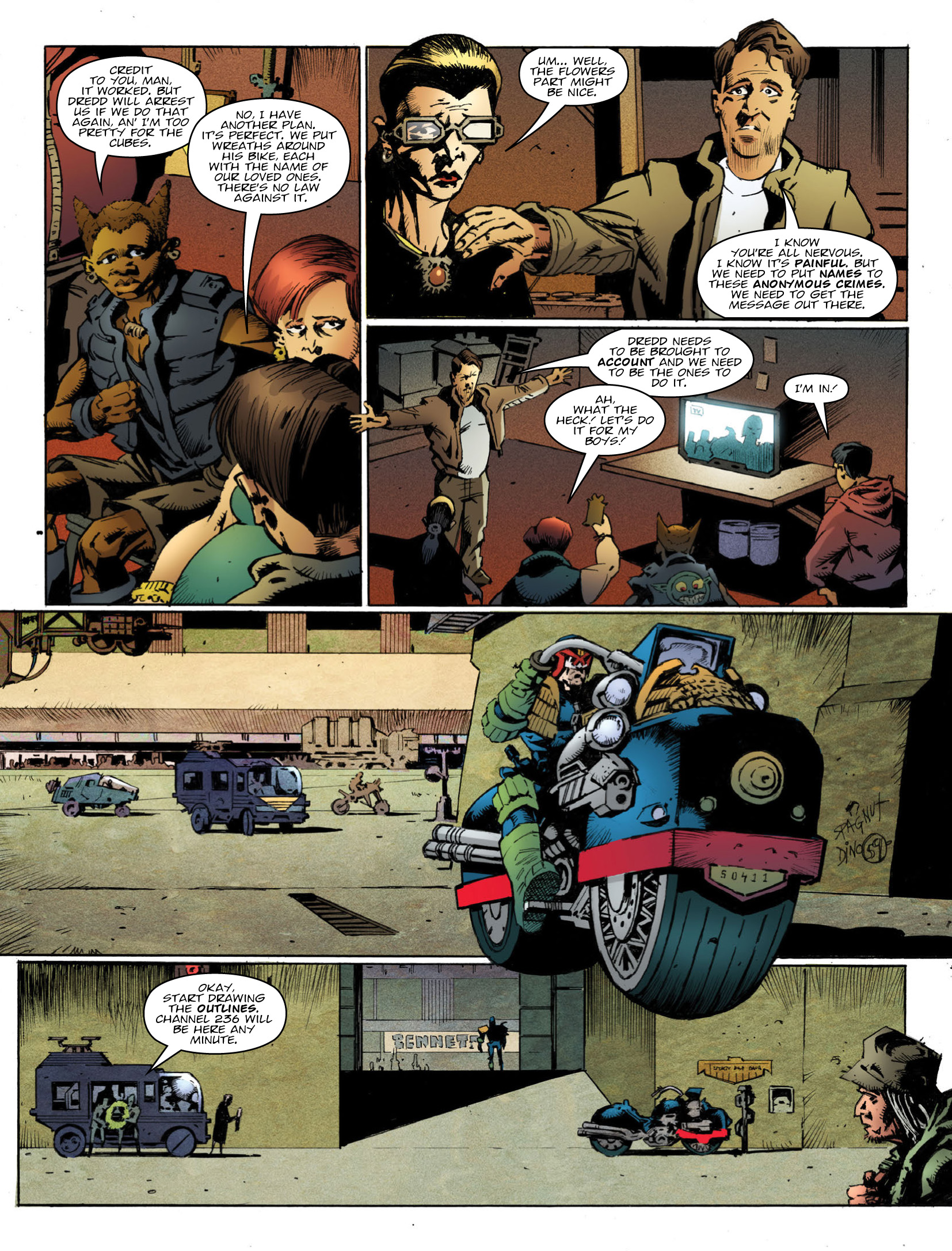 Judge Dredd Megazine (2003-) issue 388 - Page 10