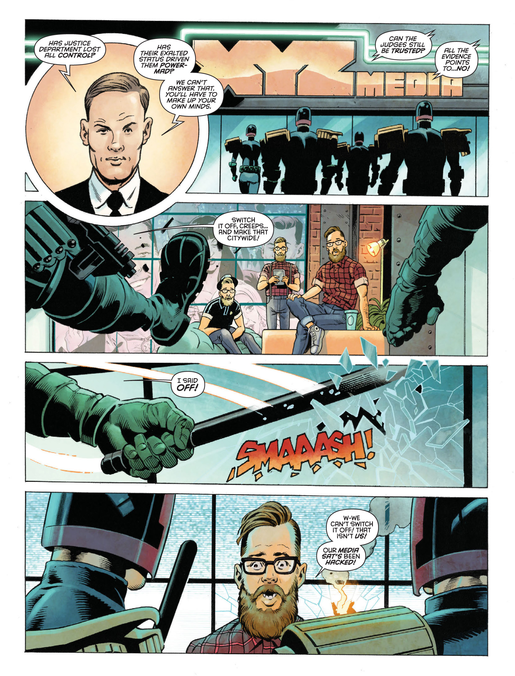 Judge Dredd Megazine (2003-) issue 388 - Page 17