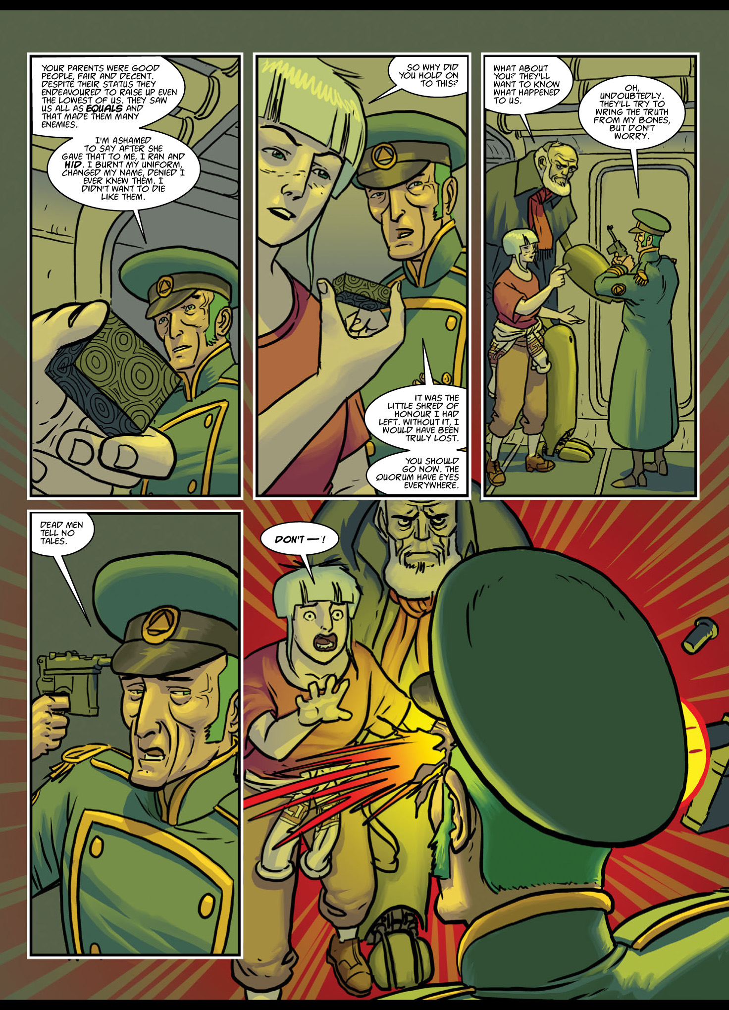 Judge Dredd Megazine (2003-) issue 390 - Page 121