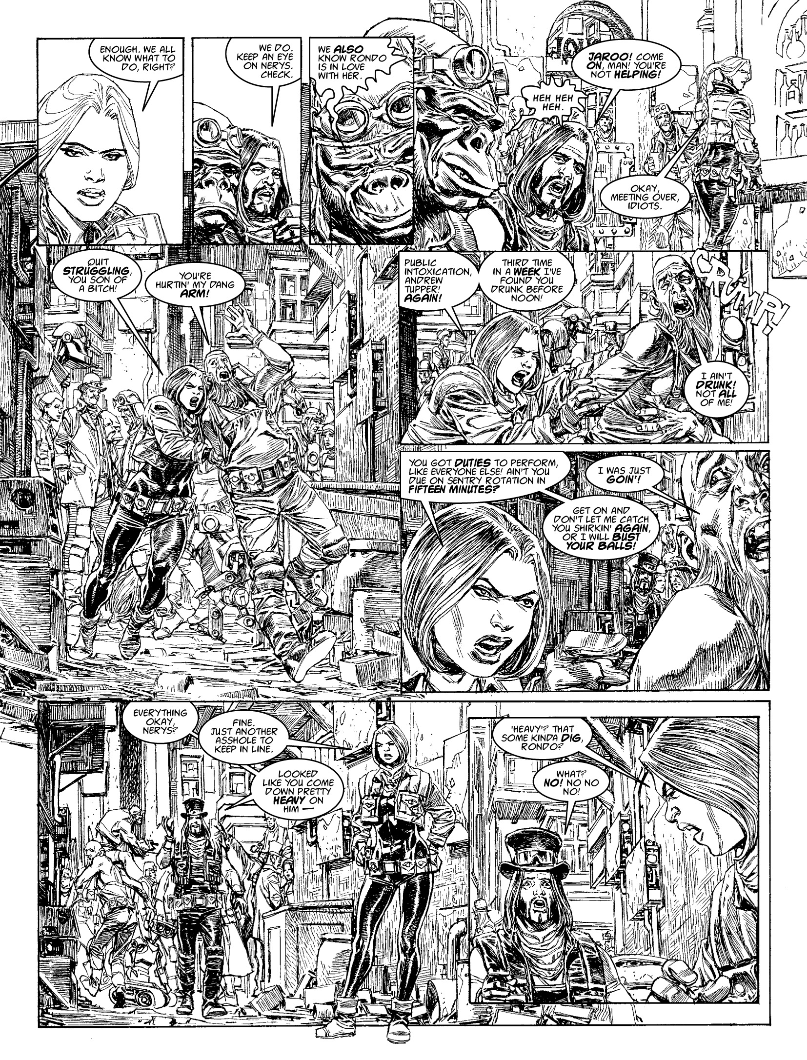 Judge Dredd Megazine (2003-) issue 390 - Page 45