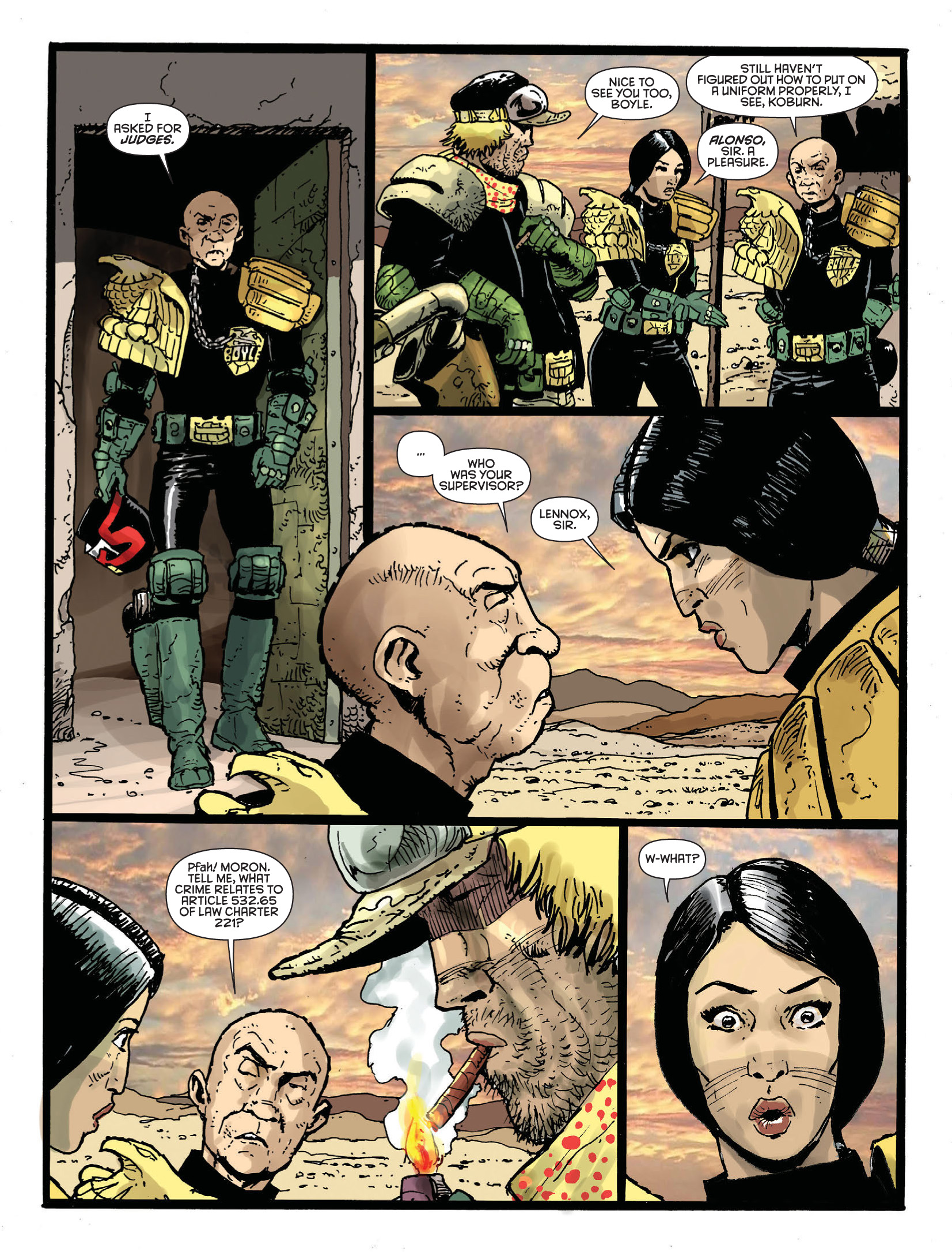 Judge Dredd Megazine (2003-) issue 392 - Page 43