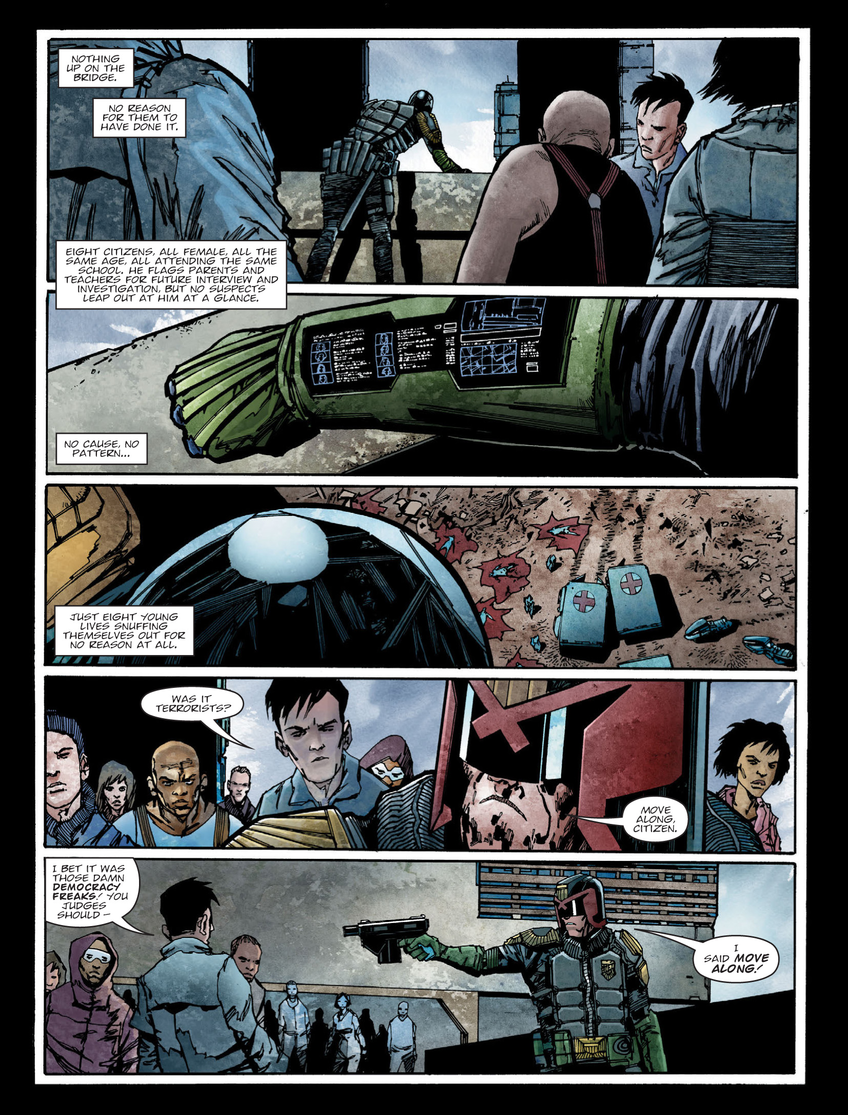 Judge Dredd Megazine (2003-) issue 392 - Page 56