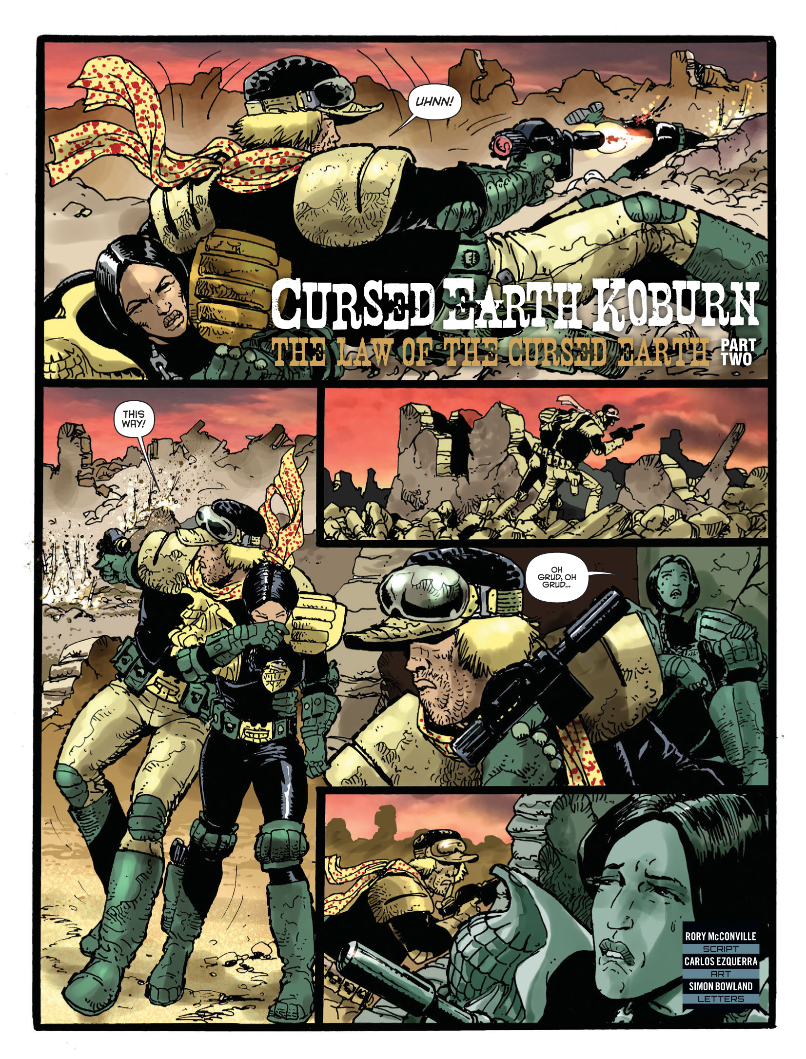 Judge Dredd Megazine (2003-) issue 393 - Page 44