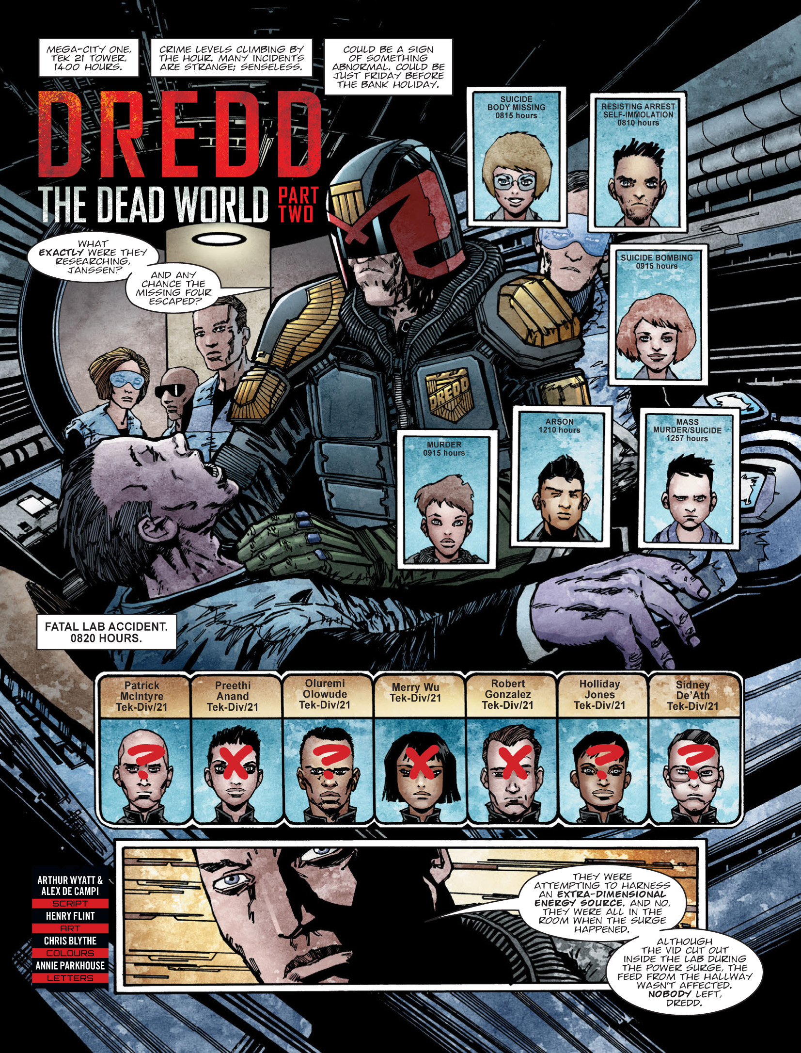 Judge Dredd Megazine (2003-) issue 393 - Page 55