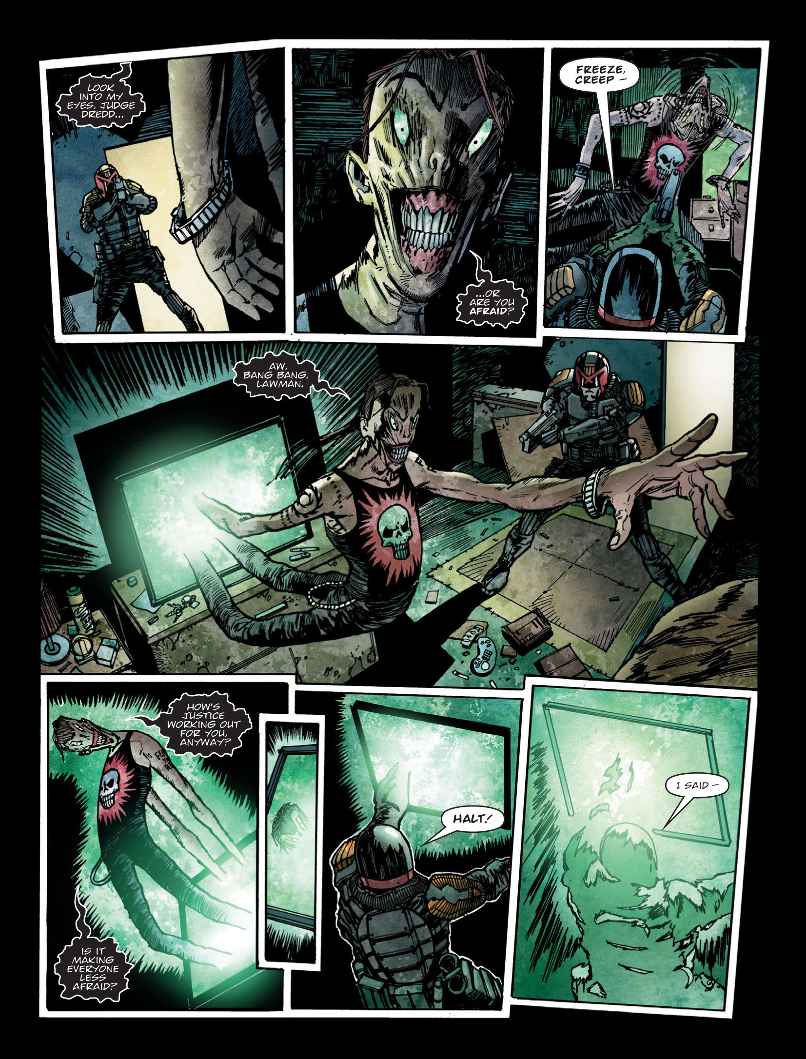 Judge Dredd Megazine (2003-) issue 393 - Page 61