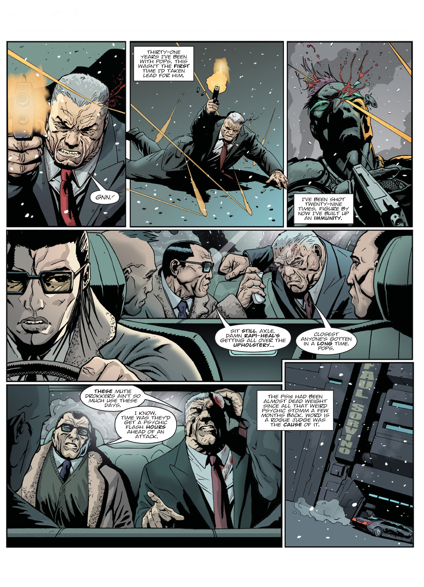 Judge Dredd Megazine (2003-) issue 394 - Page 121