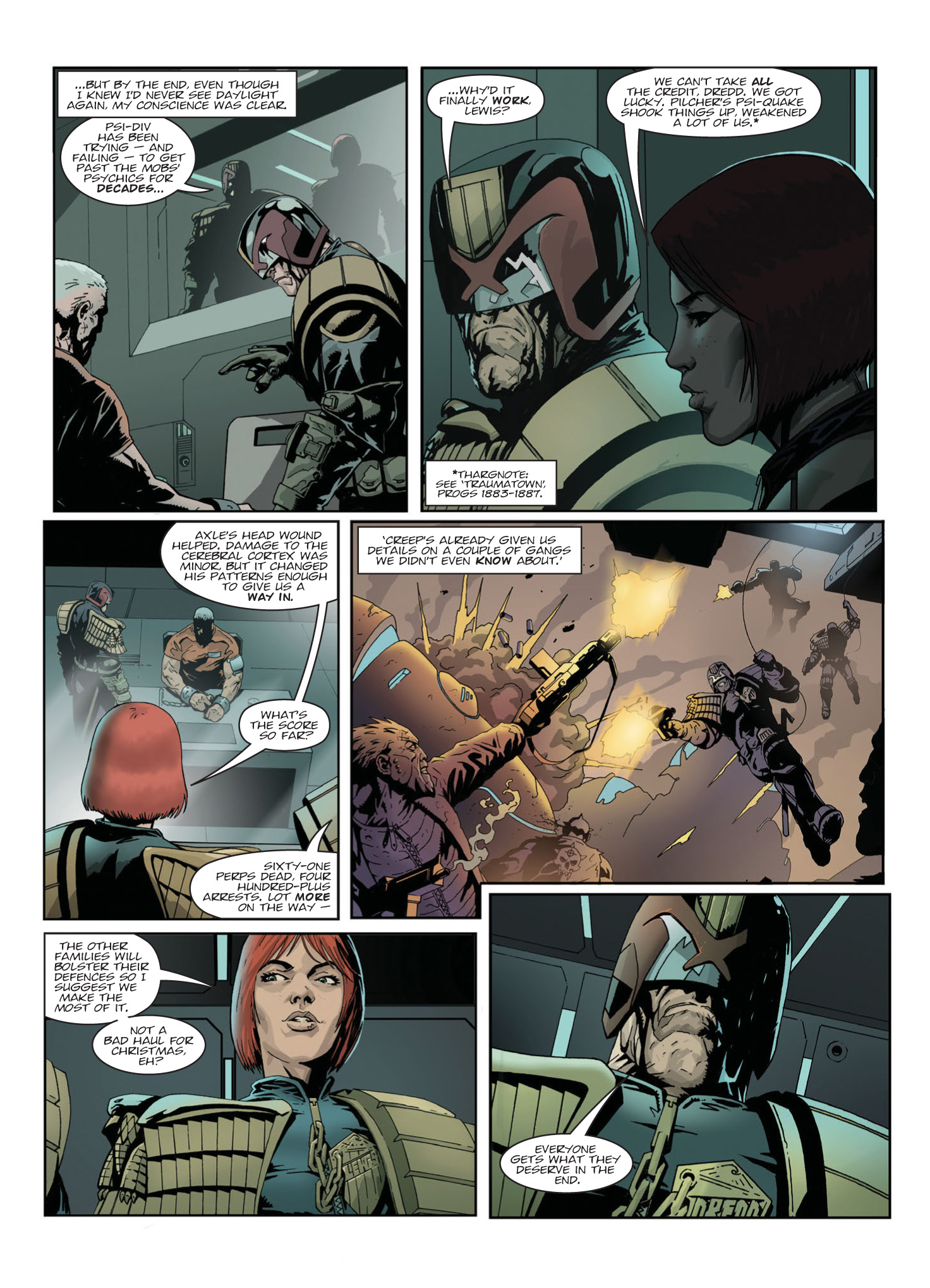 Judge Dredd Megazine (2003-) issue 394 - Page 129