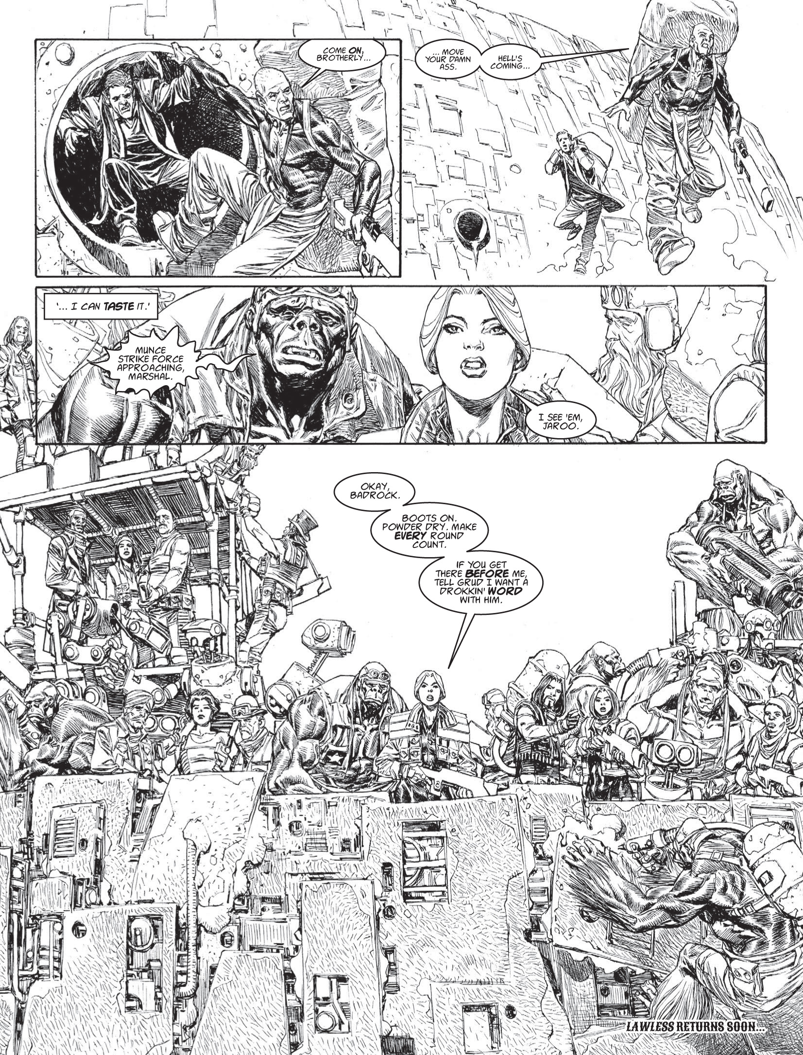 Judge Dredd Megazine (2003-) issue 394 - Page 35