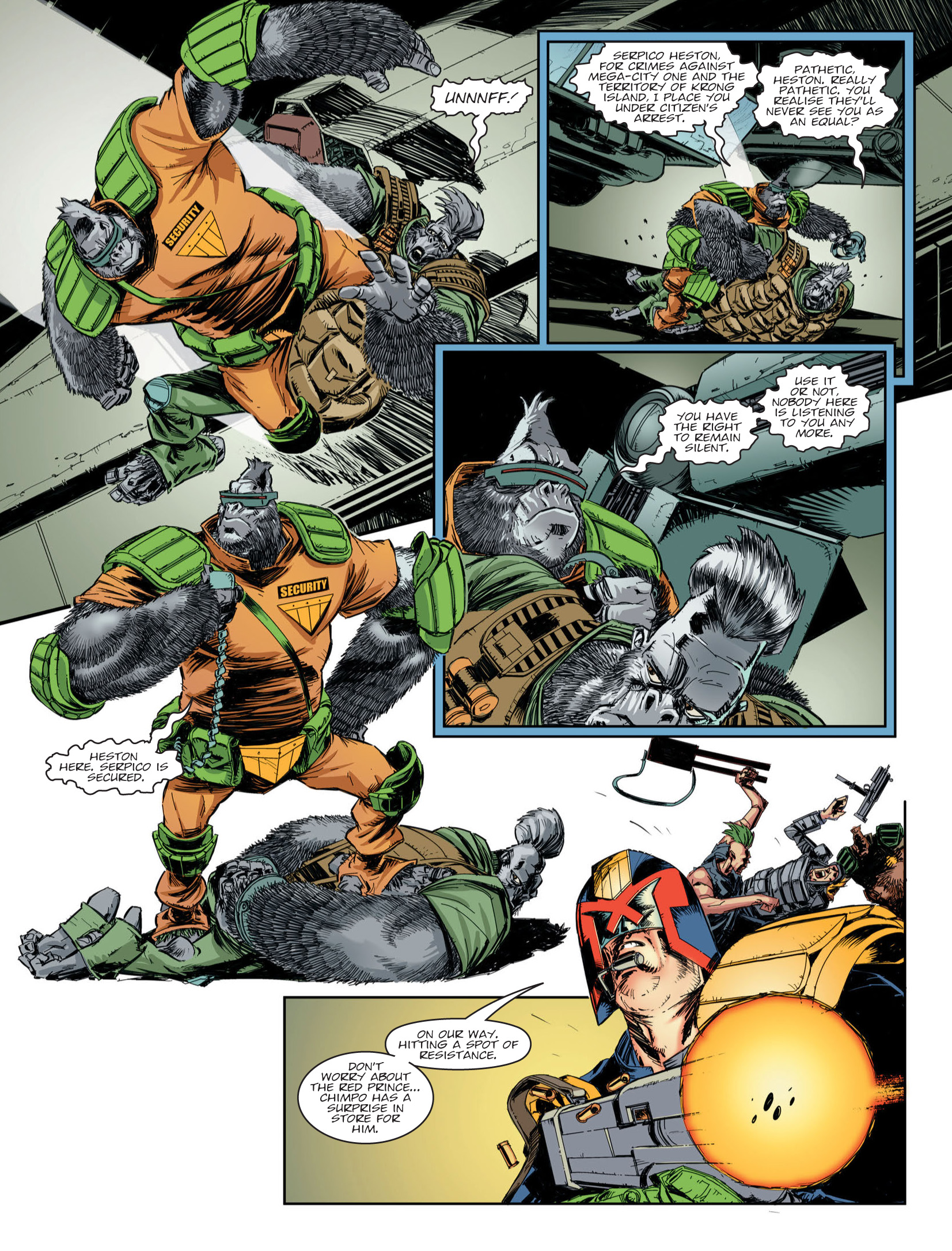 Judge Dredd Megazine (2003-) issue 395 - Page 9