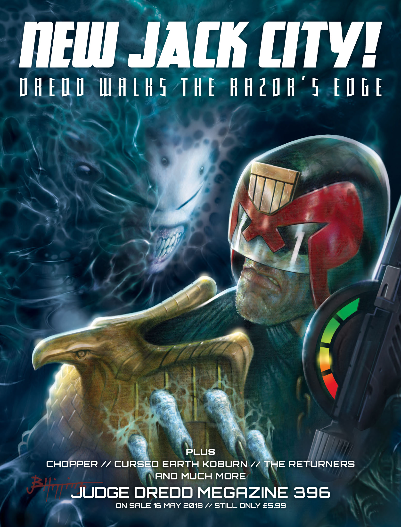 Judge Dredd Megazine (2003-) issue 395 - Page 63