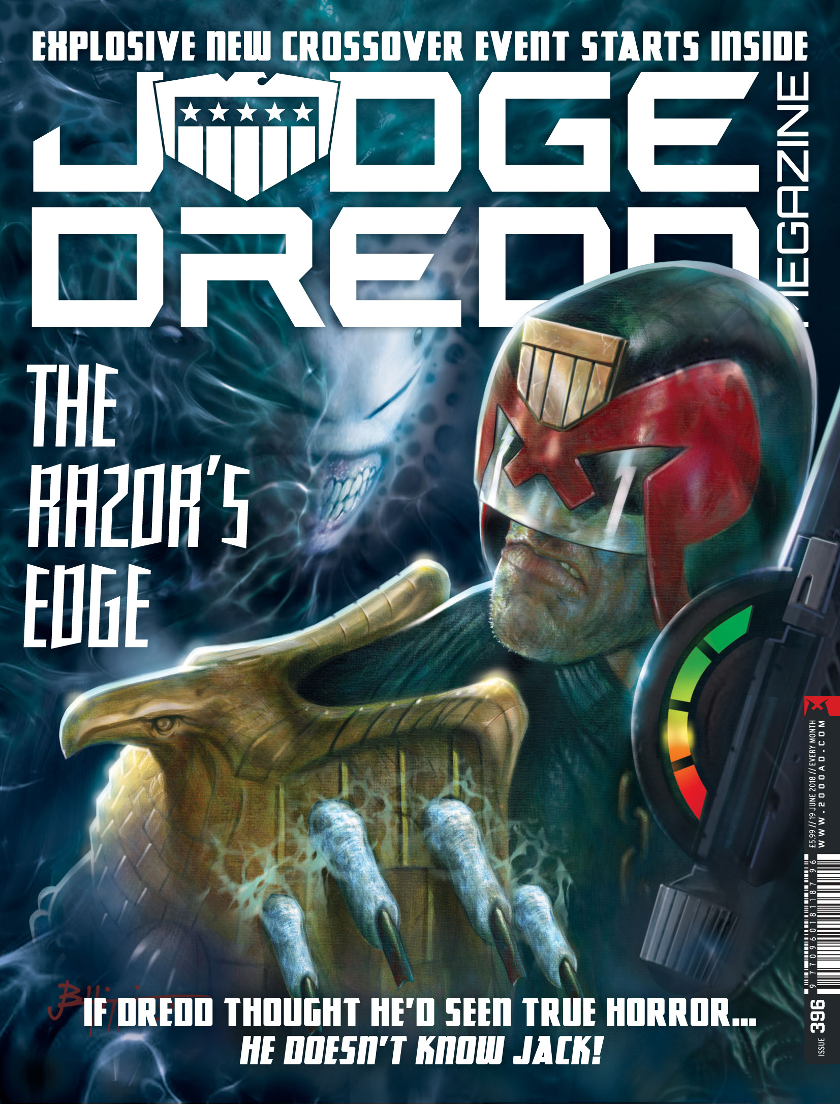 Judge Dredd Megazine (2003-): Chapter 396 - Page 1