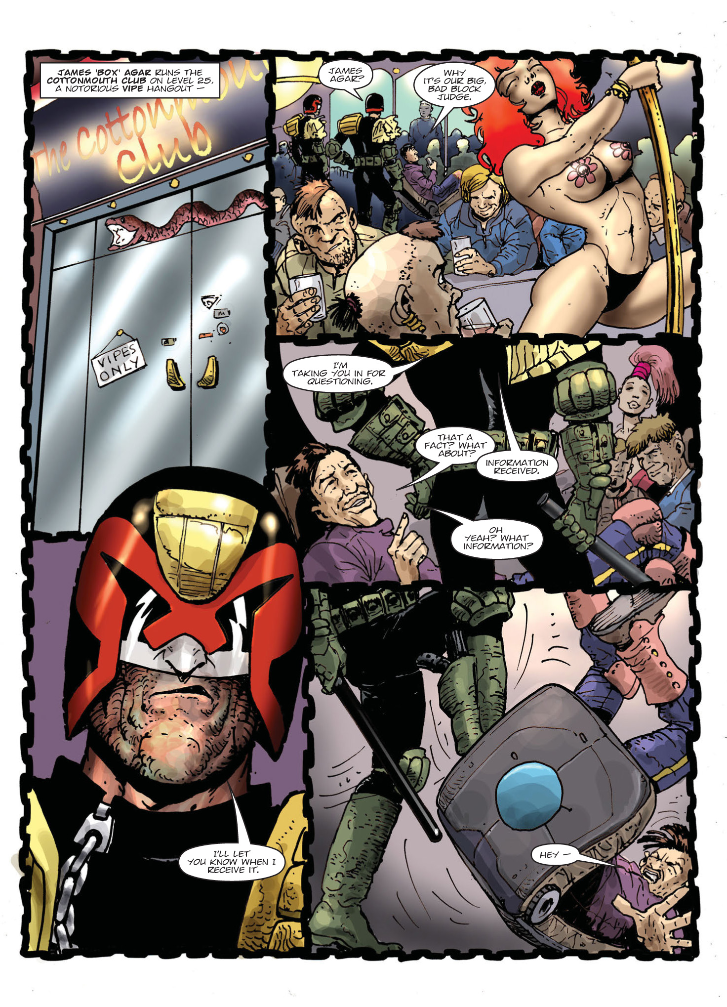 Judge Dredd Megazine (2003-) issue 396 - Page 101