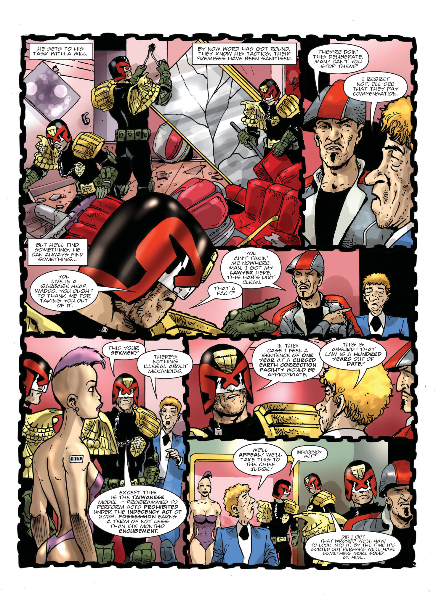 Judge Dredd Megazine (2003-) issue 396 - Page 105