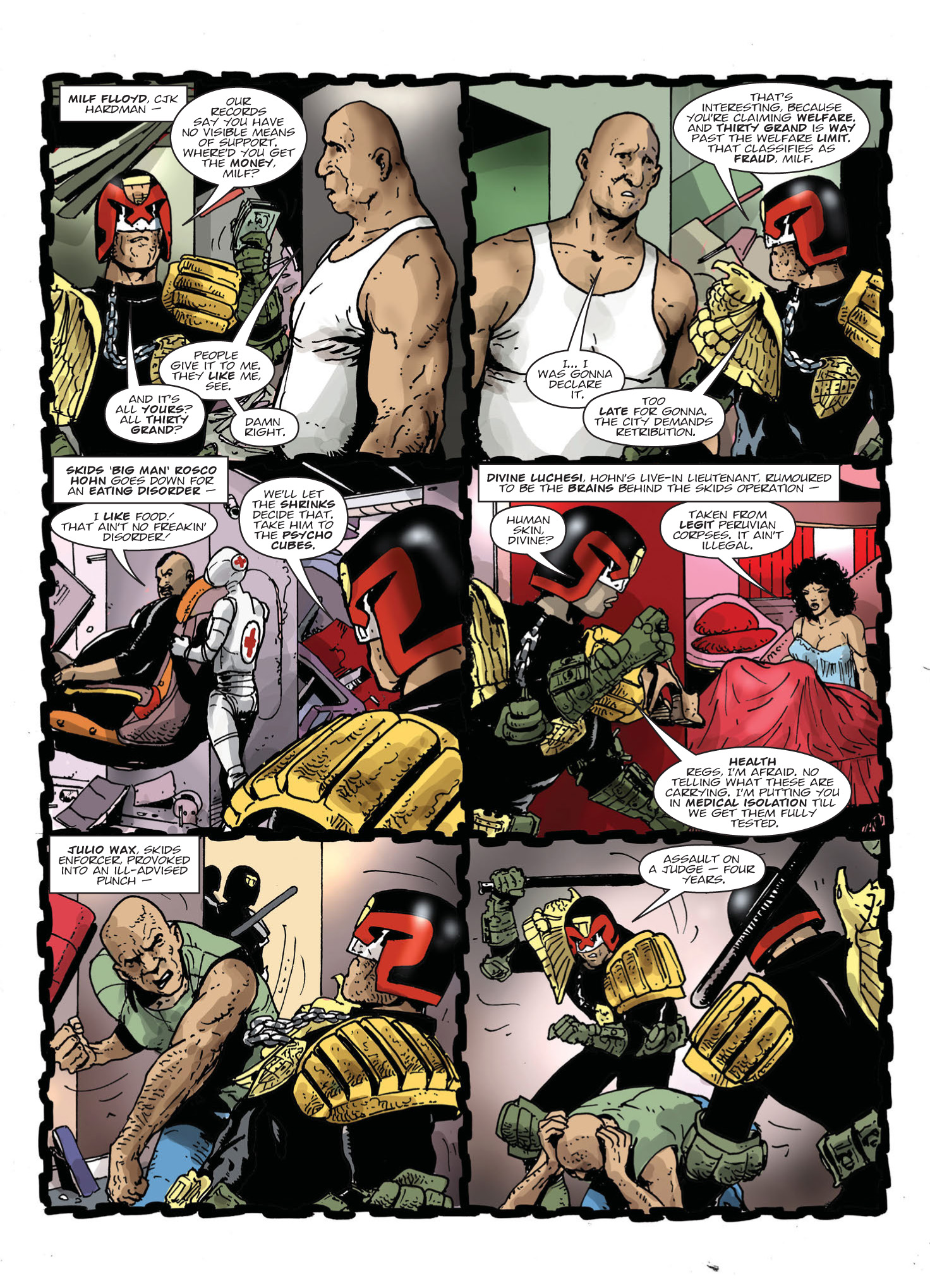 Judge Dredd Megazine (2003-) issue 396 - Page 106