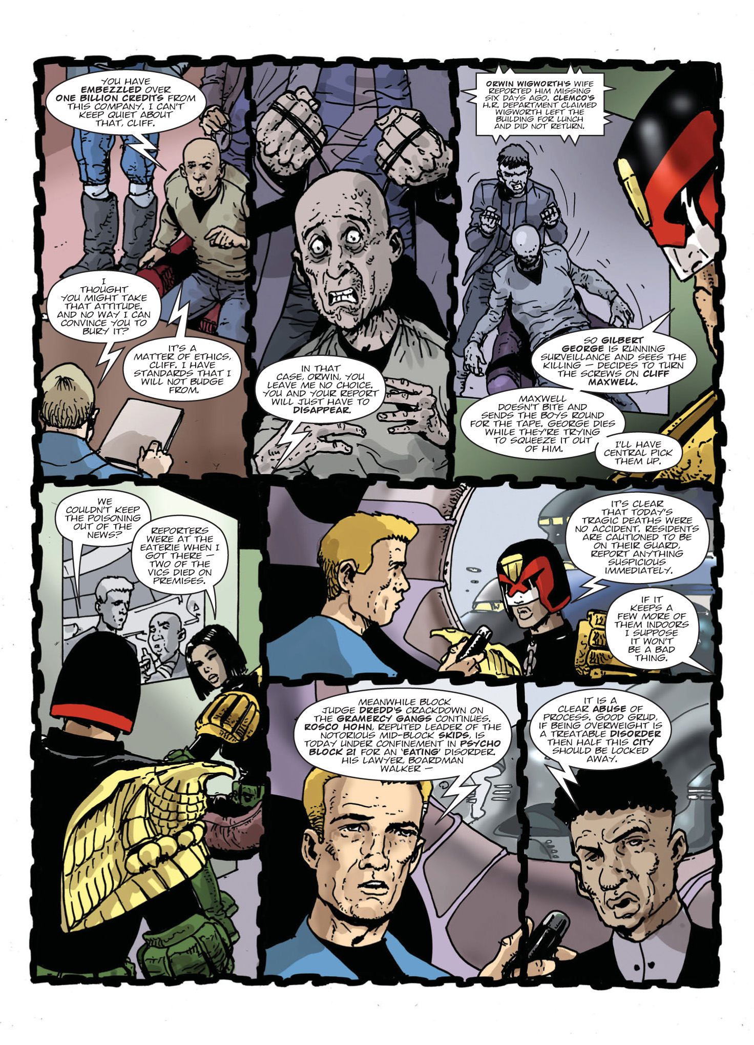 Judge Dredd Megazine (2003-) issue 396 - Page 109