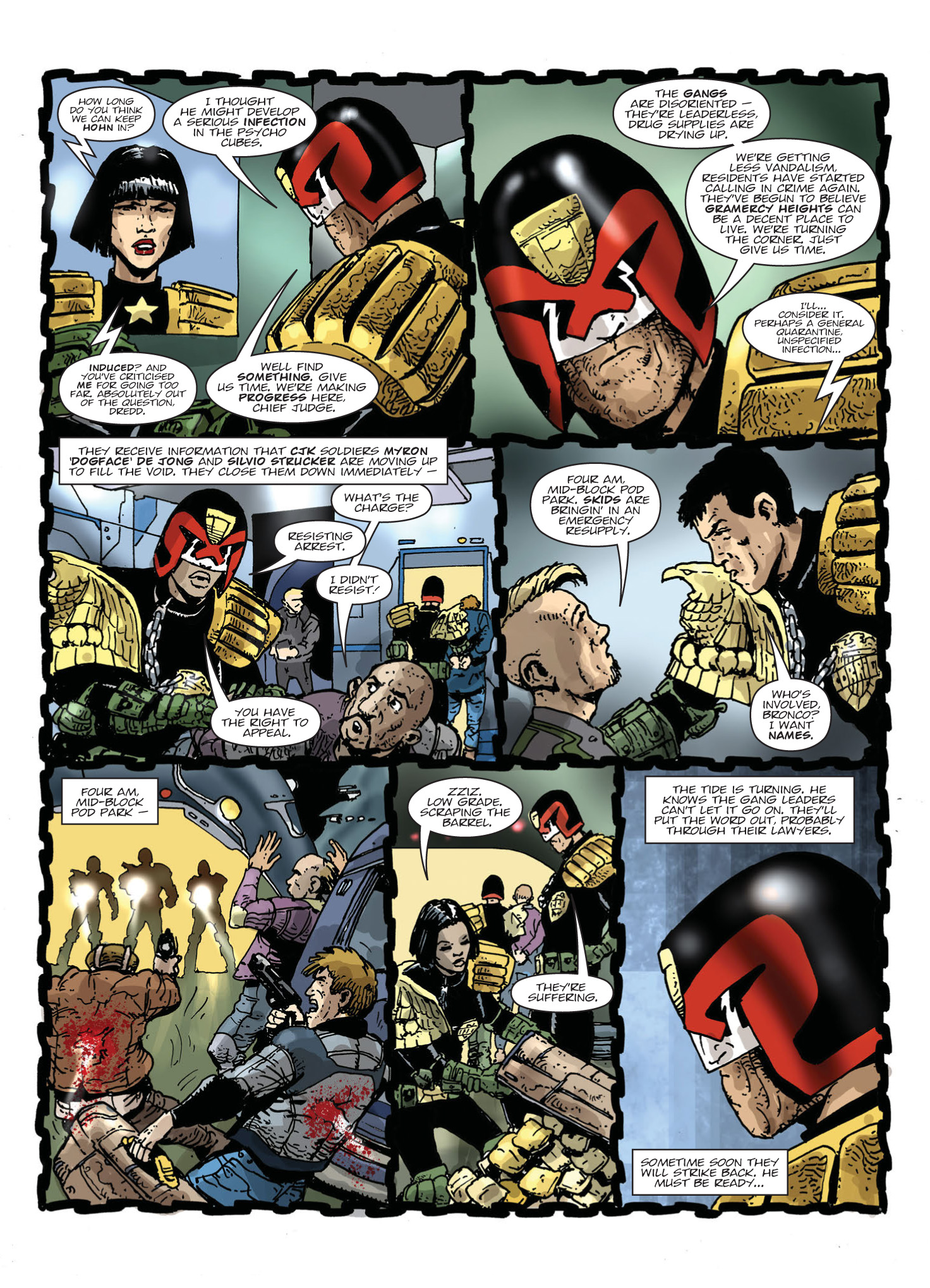 Judge Dredd Megazine (2003-) issue 396 - Page 110