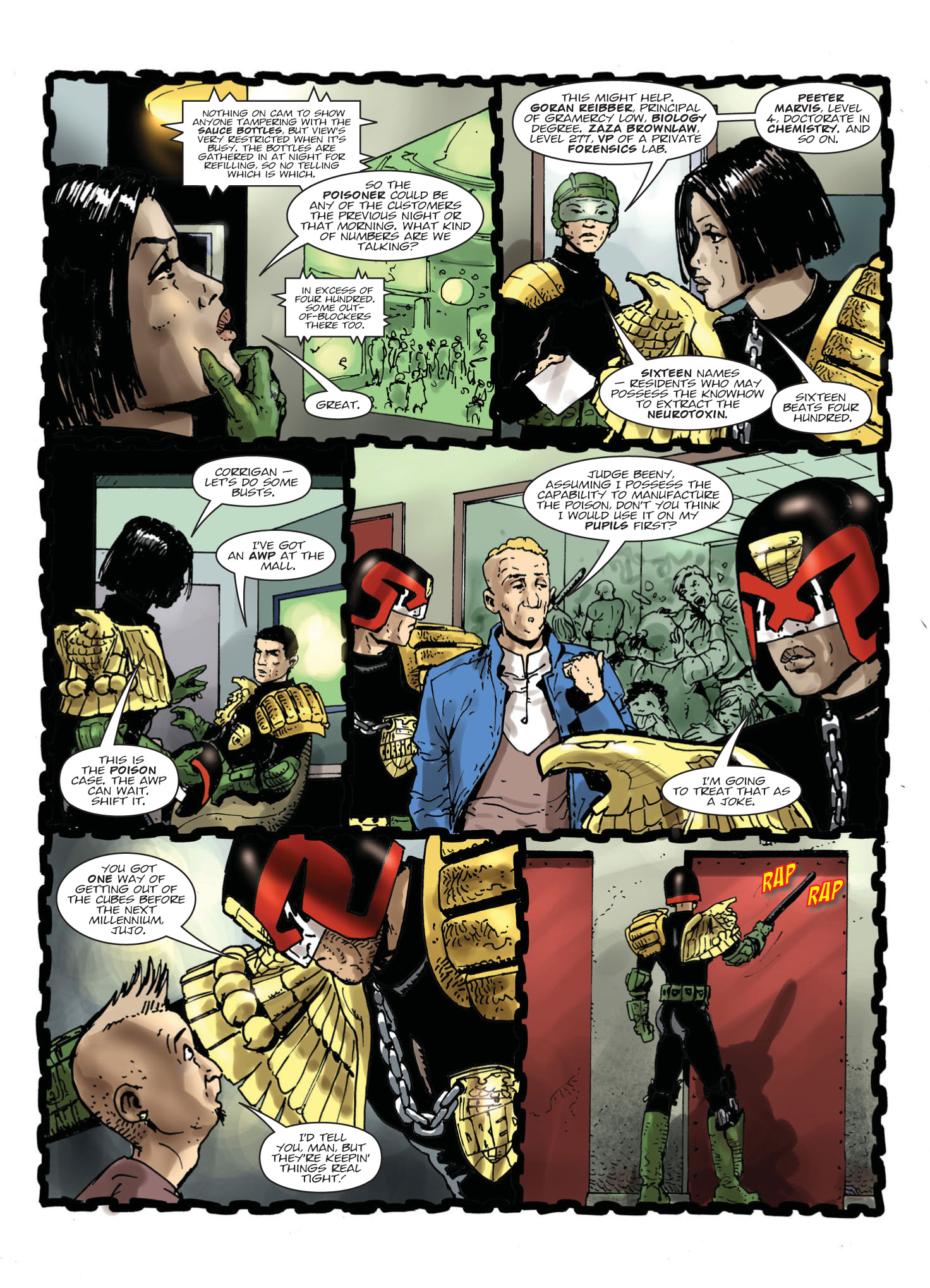 Judge Dredd Megazine (2003-) issue 396 - Page 112