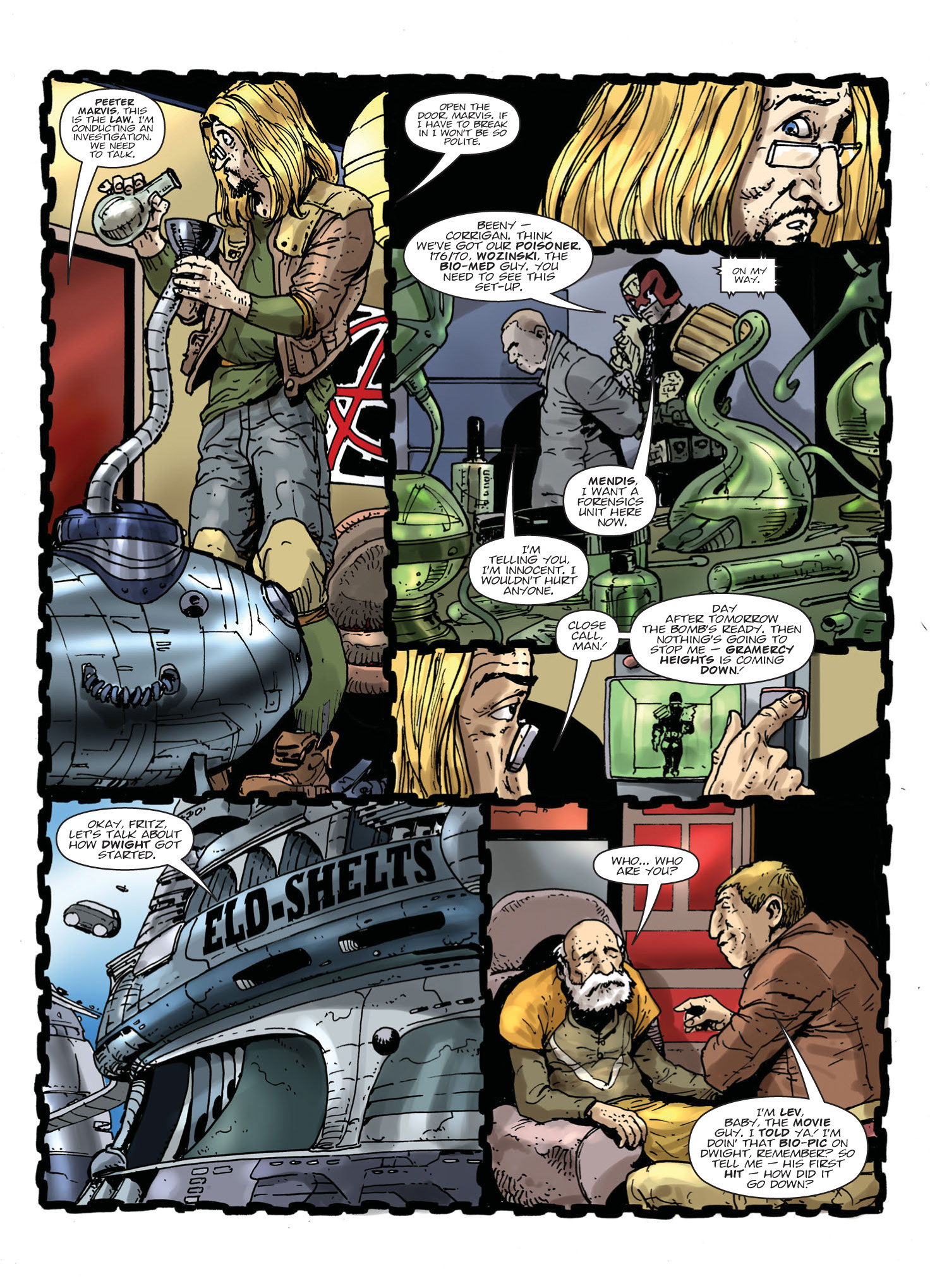 Judge Dredd Megazine (2003-) issue 396 - Page 113