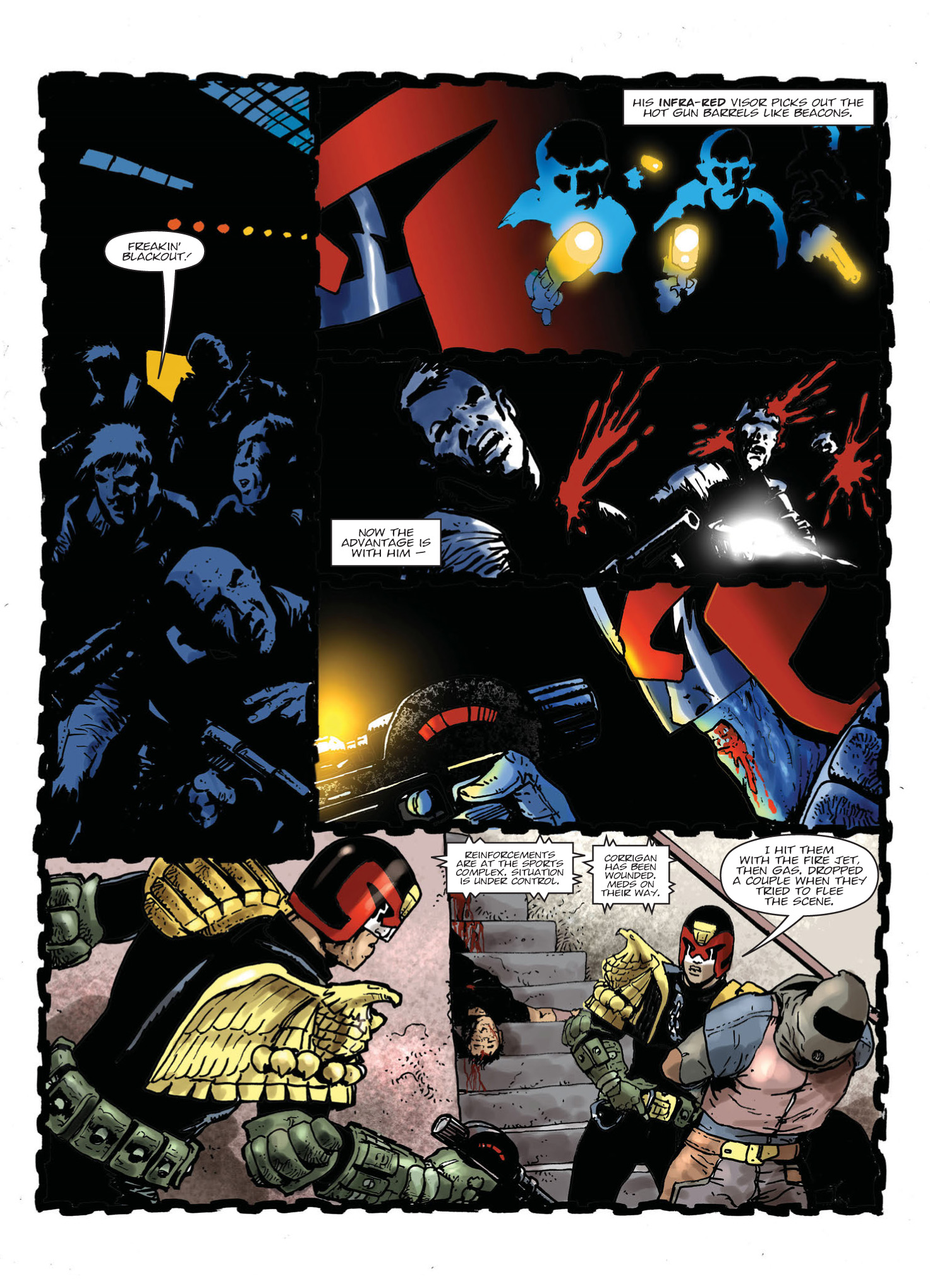 Judge Dredd Megazine (2003-) issue 396 - Page 121