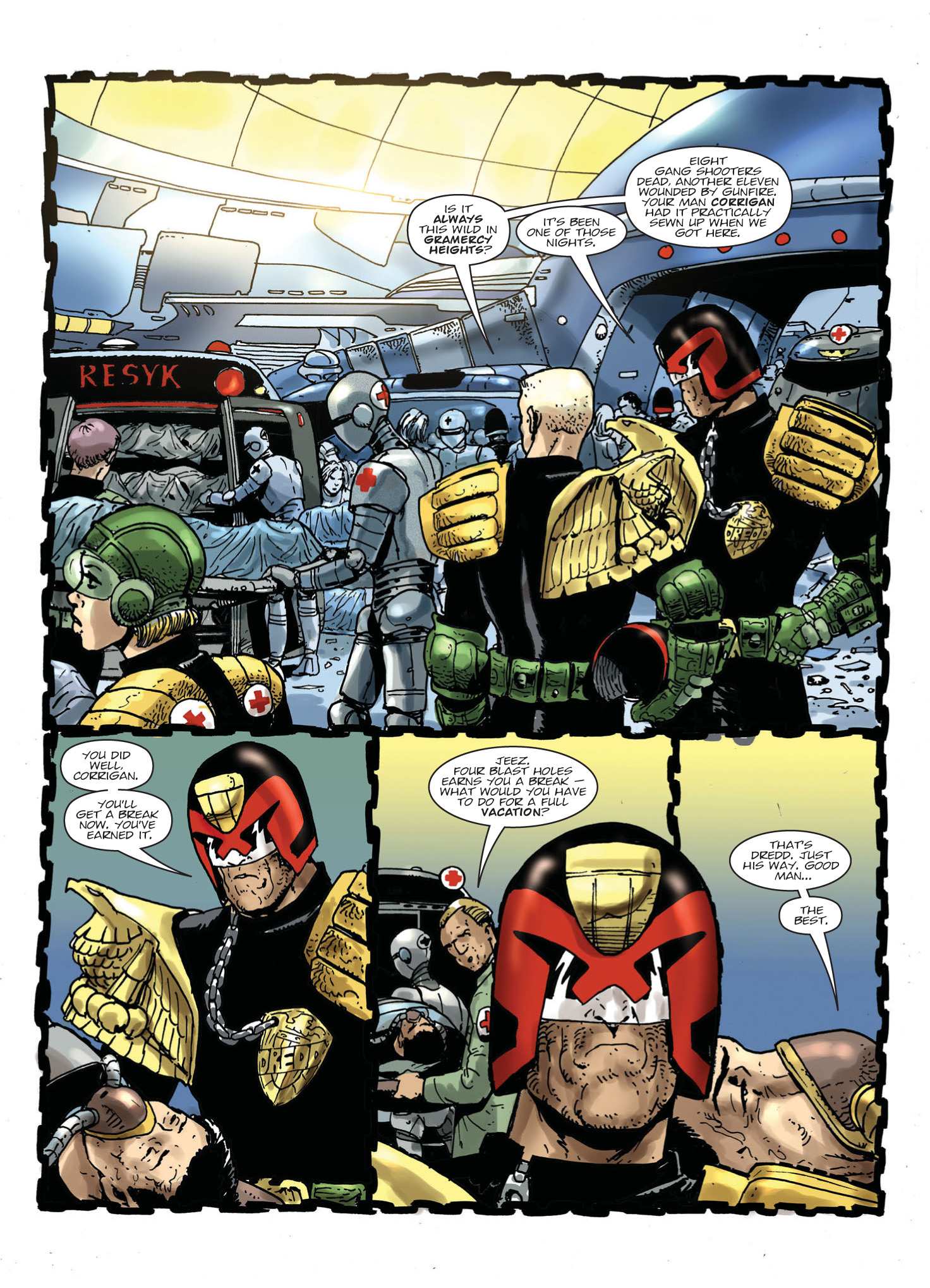 Judge Dredd Megazine (2003-) issue 396 - Page 123