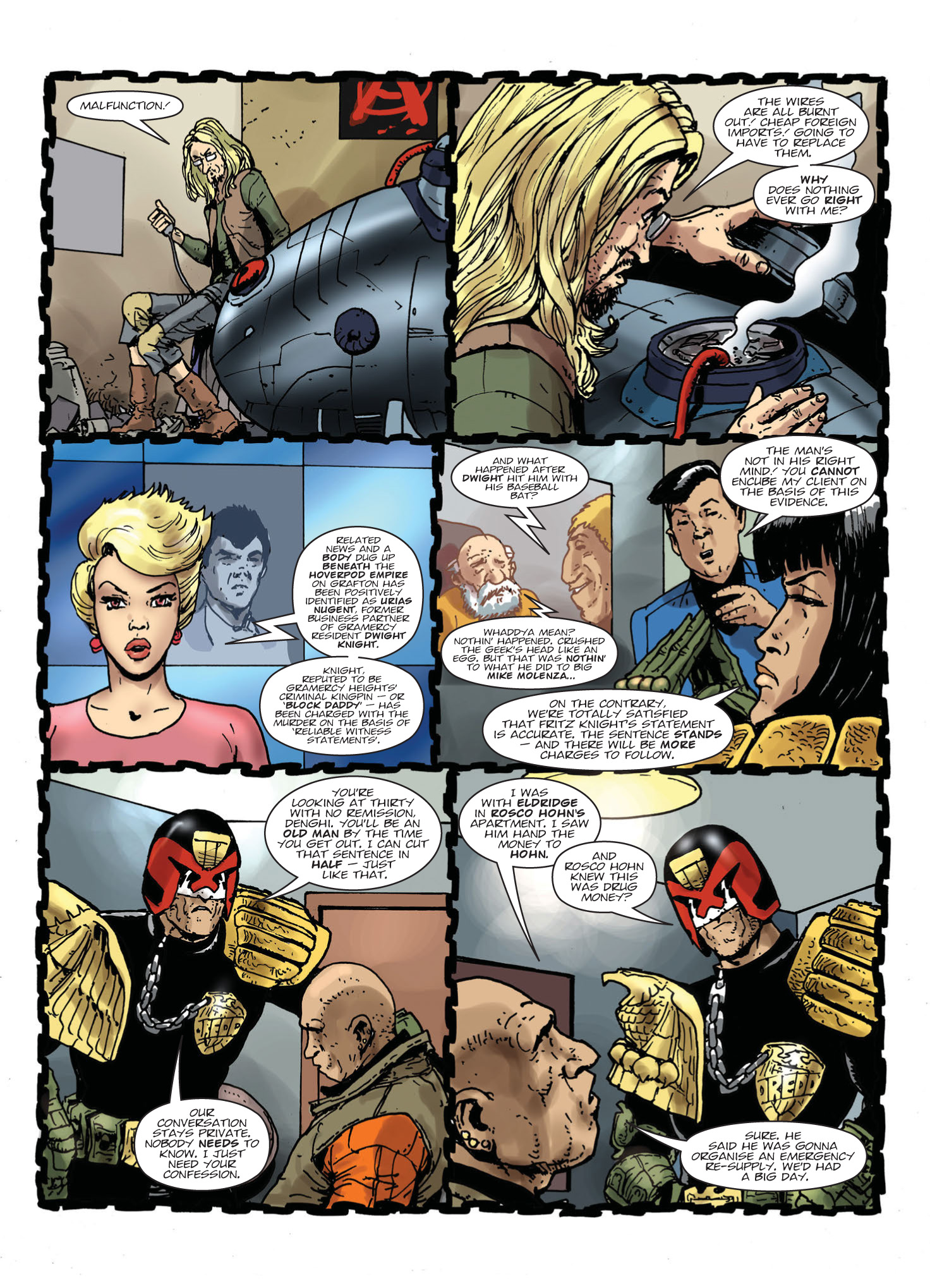 Judge Dredd Megazine (2003-) issue 396 - Page 125